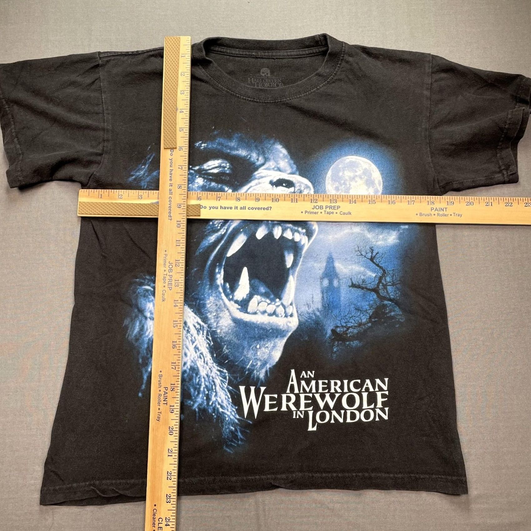 Vintage Universal Studios Shirt Mens Small Black American Werewolf in London Horror Tee HHN Size US S / EU 44-46 / 1 - 3 Thumbnail