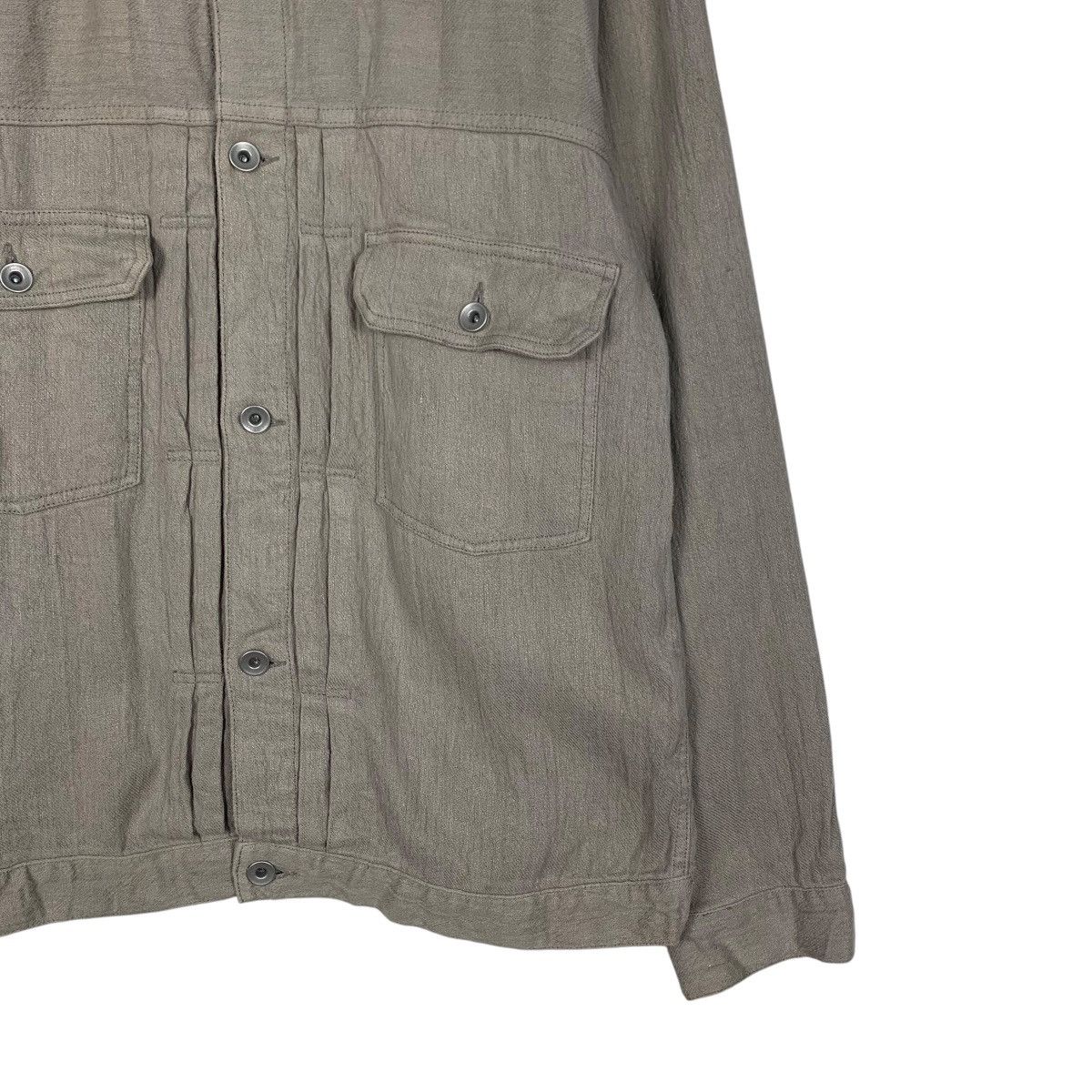 ADAM ET ROPE ADAM ET ROPE Linen Cotton Casual Light Jacket #1821-C22 Size US L / EU 52-54 / 3 - 4 Thumbnail