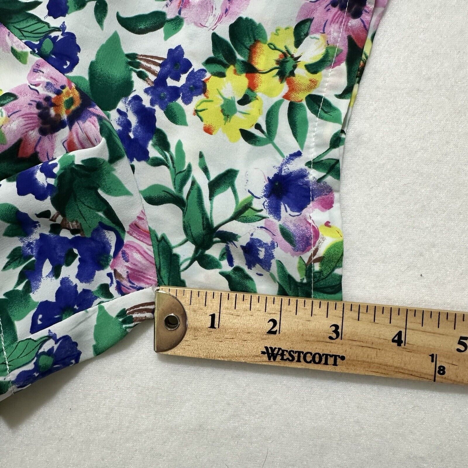 Victoria's Secret Vintage Victoria's Secret Small Sleep Pajama Shorts Floral Size 28" / US 6 / IT 42 - 13 Thumbnail
