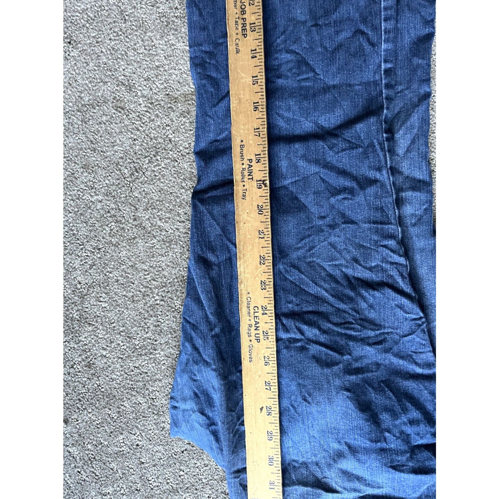 Torrid VINTAGE Torrid Jeans Women's Plus 18R Bootcut Dark Wash Blue Denim Stretch 90s, Bohemian, Preppy, Fall, Spring, Summer, Winter, Girls Size 40" / US 18 - 7 Thumbnail