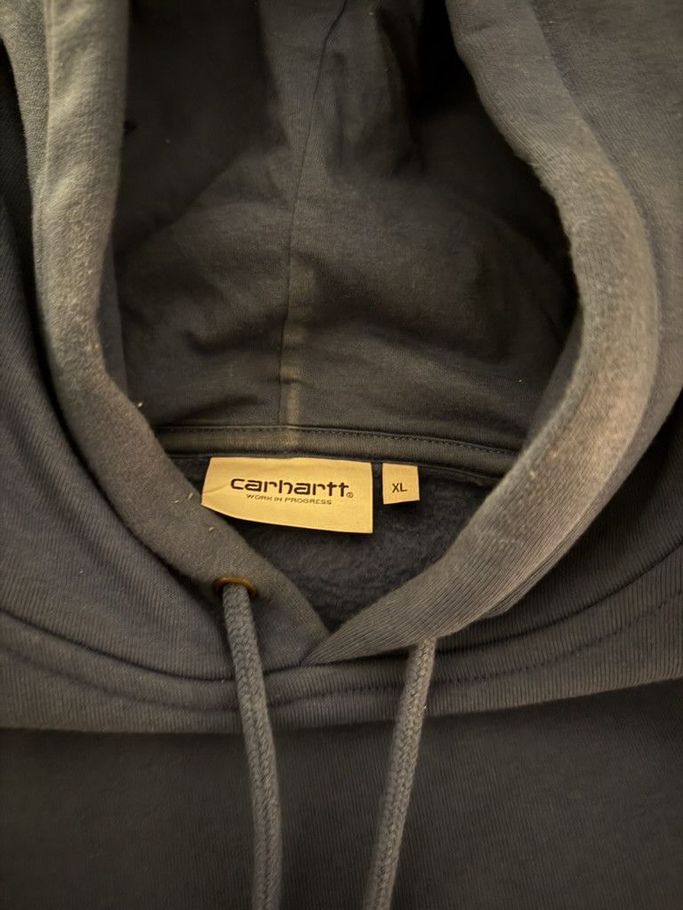 Carhartt Wip WIP Blue Thick Hoodie Size US XL / EU 56 / 4 - 2 Thumbnail