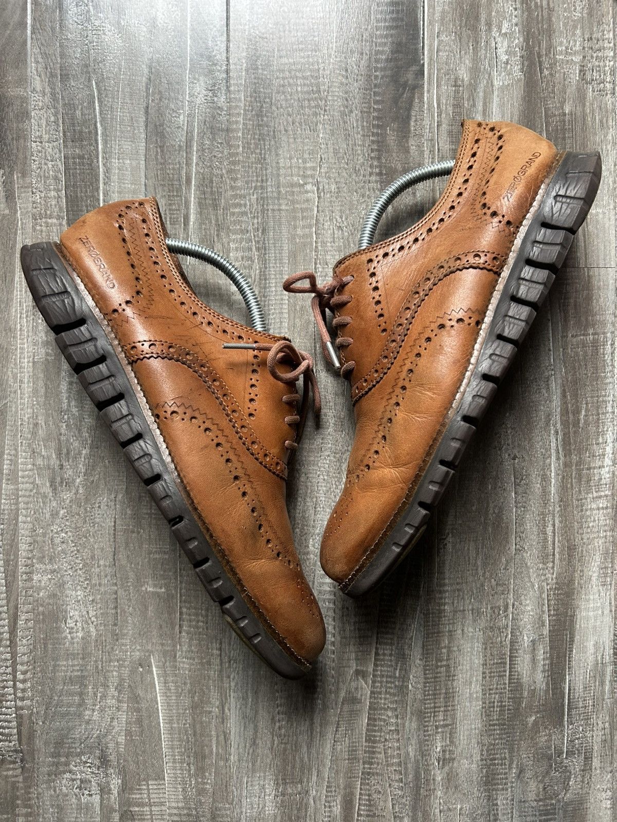 Cole Haan Cole Haan Zerogrand Wingtip Loafers Size US 10 / EU 43 - 1 Thumbnail