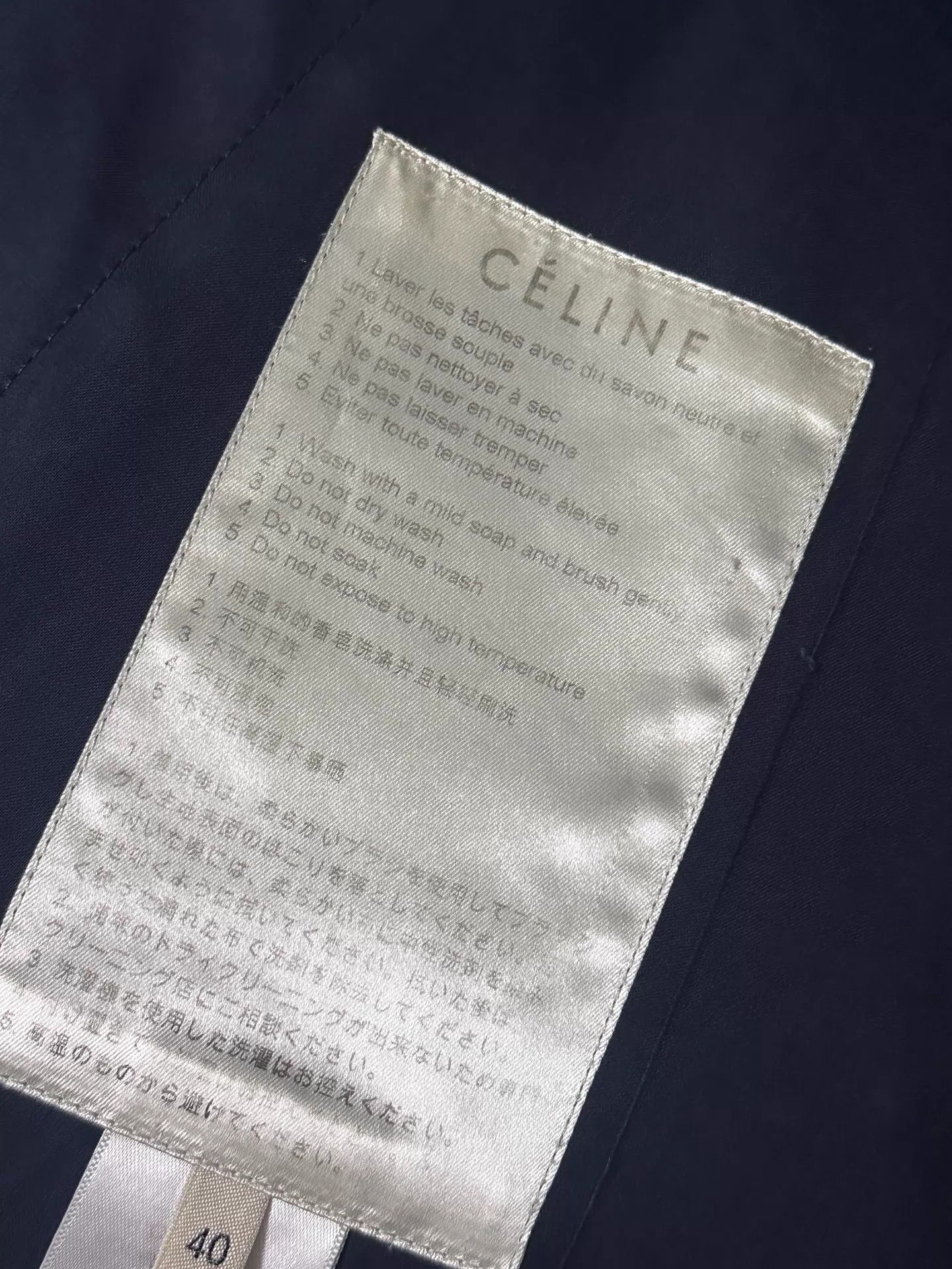 Celine Celine 1990s Vipiana Double-Breasted Trench Coat Size 40 IT Size S / US 4 / IT 40 - 4 Thumbnail