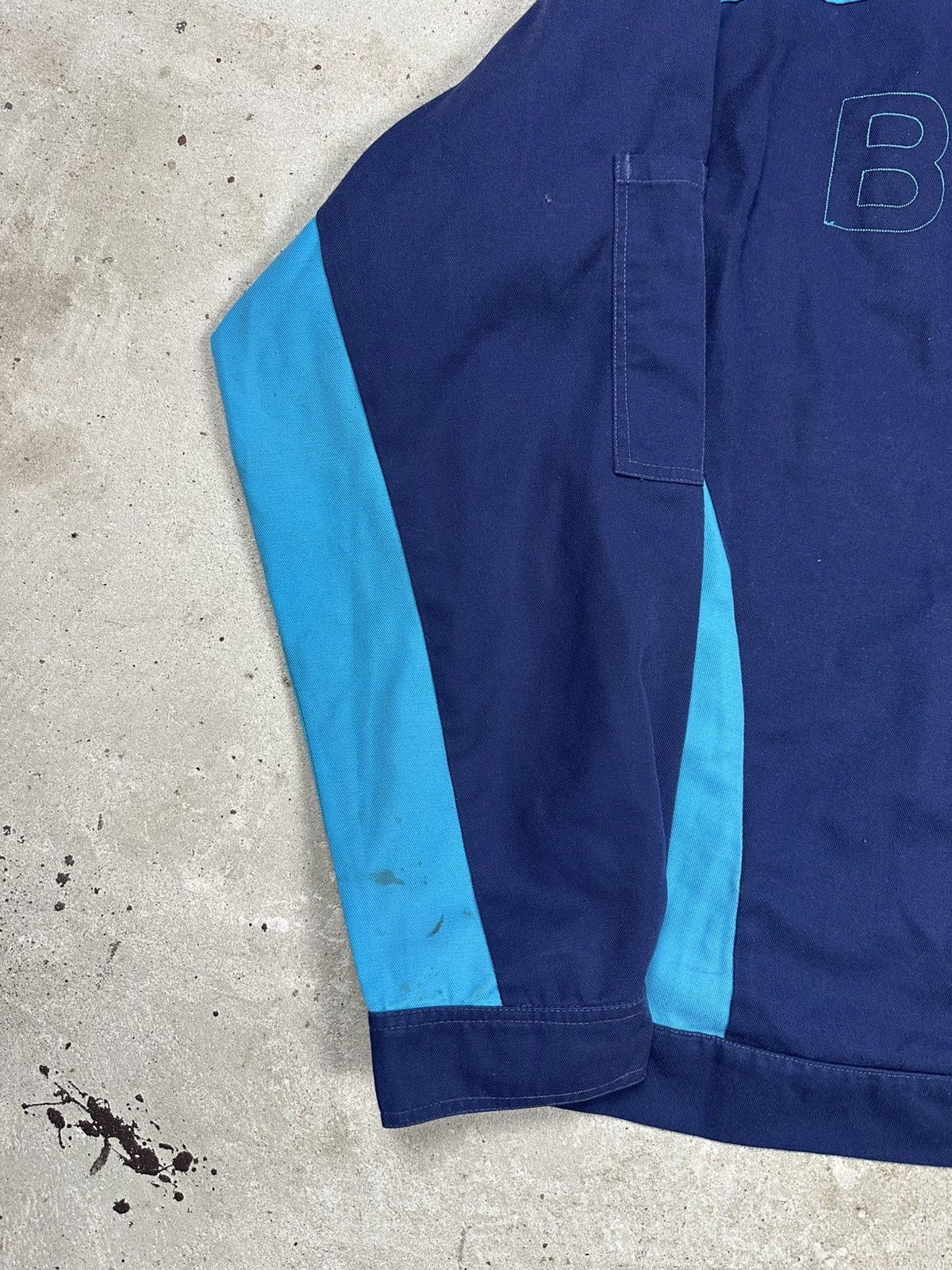 BMW Vintage BMW Work Racing Team Service Boxy Fit Bomber Jacket Size US XL / EU 56 / 4 - 10 Thumbnail