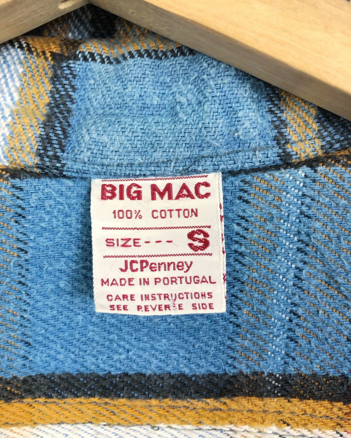 Big Mac Rare Vintage Big Mac X JC Penney Flannel Button Ups Shirt Size US S / EU 44-46 / 1 - 8 Thumbnail