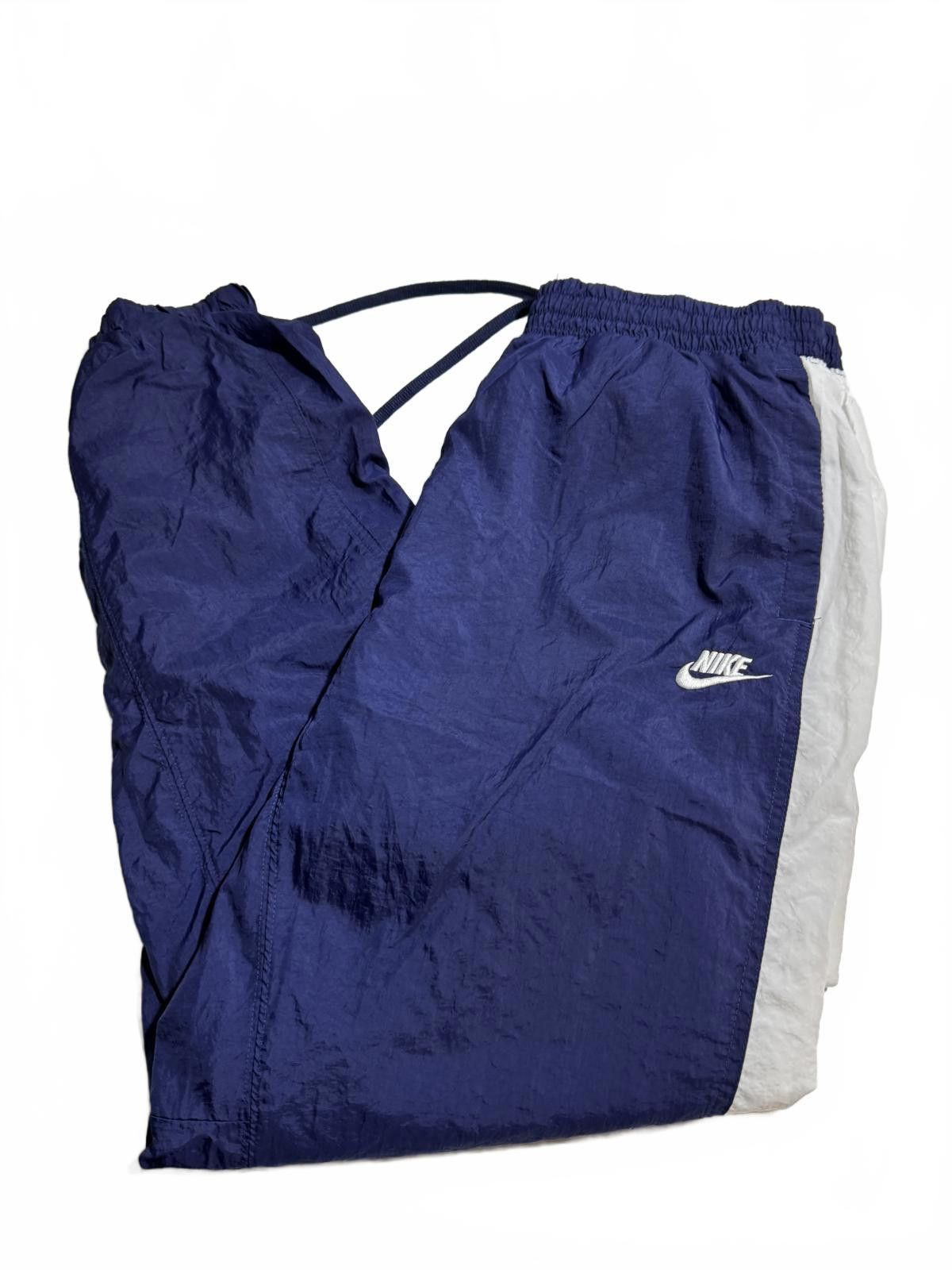 Nike Nike Men's Athletic Track Pants - XL - Navy and White Size US 36 / EU 52 - 2 Thumbnail