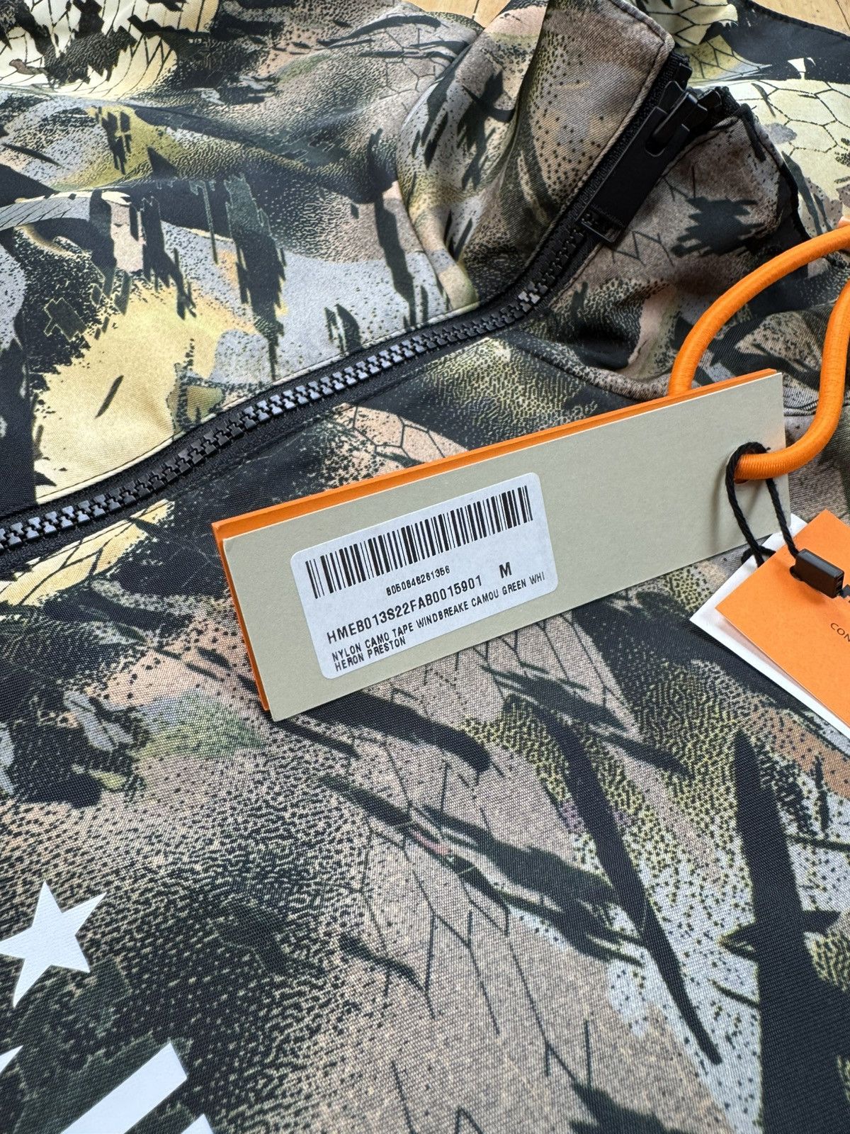 Heron Preston HERON PRESTON REAL TREE CAMO WINDBREAKER Size US M / EU 48-50 / 2 - 5 Thumbnail