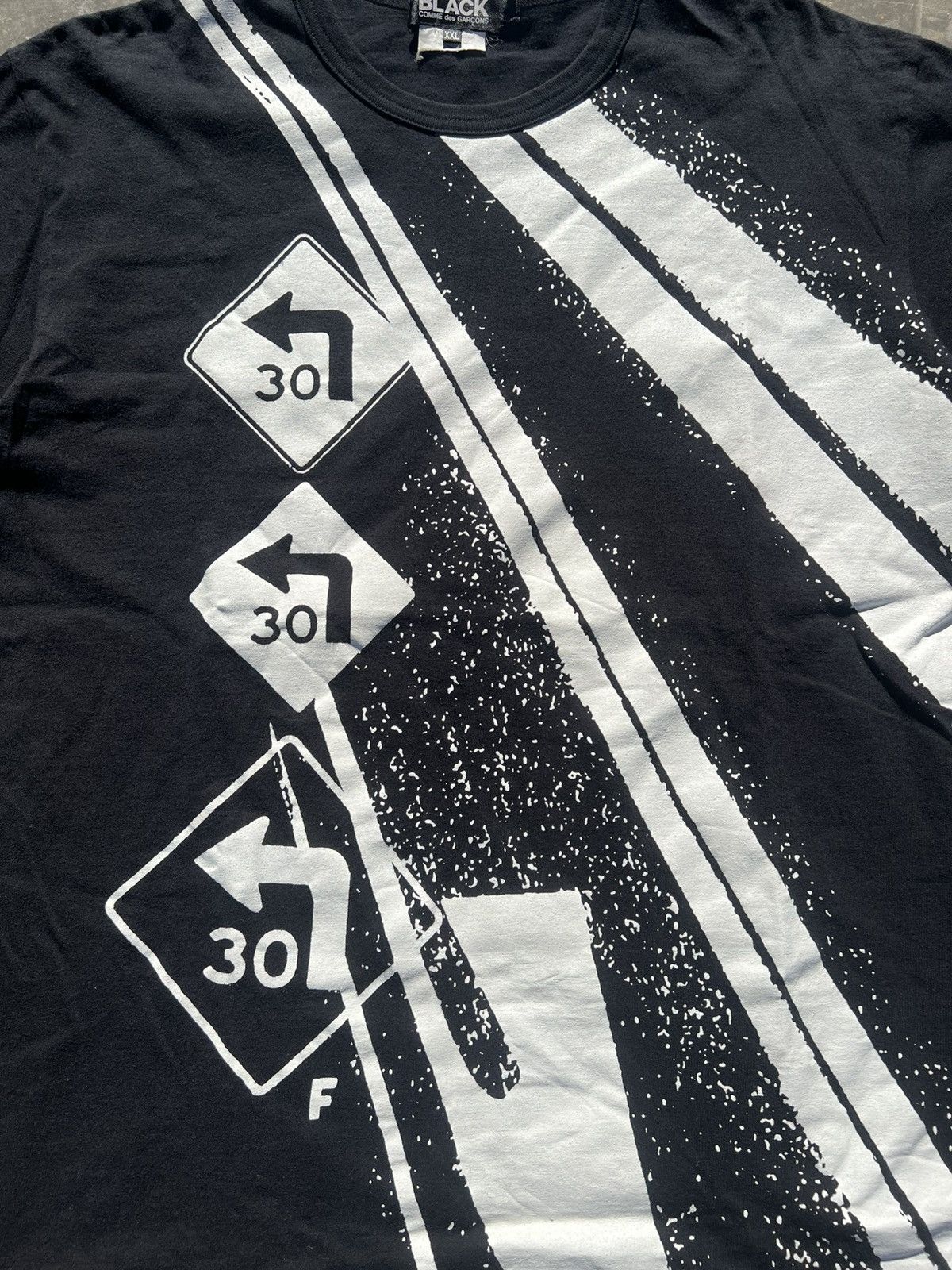 Comme des Garcons Ad2020 Black Comme Des Garcons Printed Cut Size US XXL / EU 58 / 5 - 3 Thumbnail