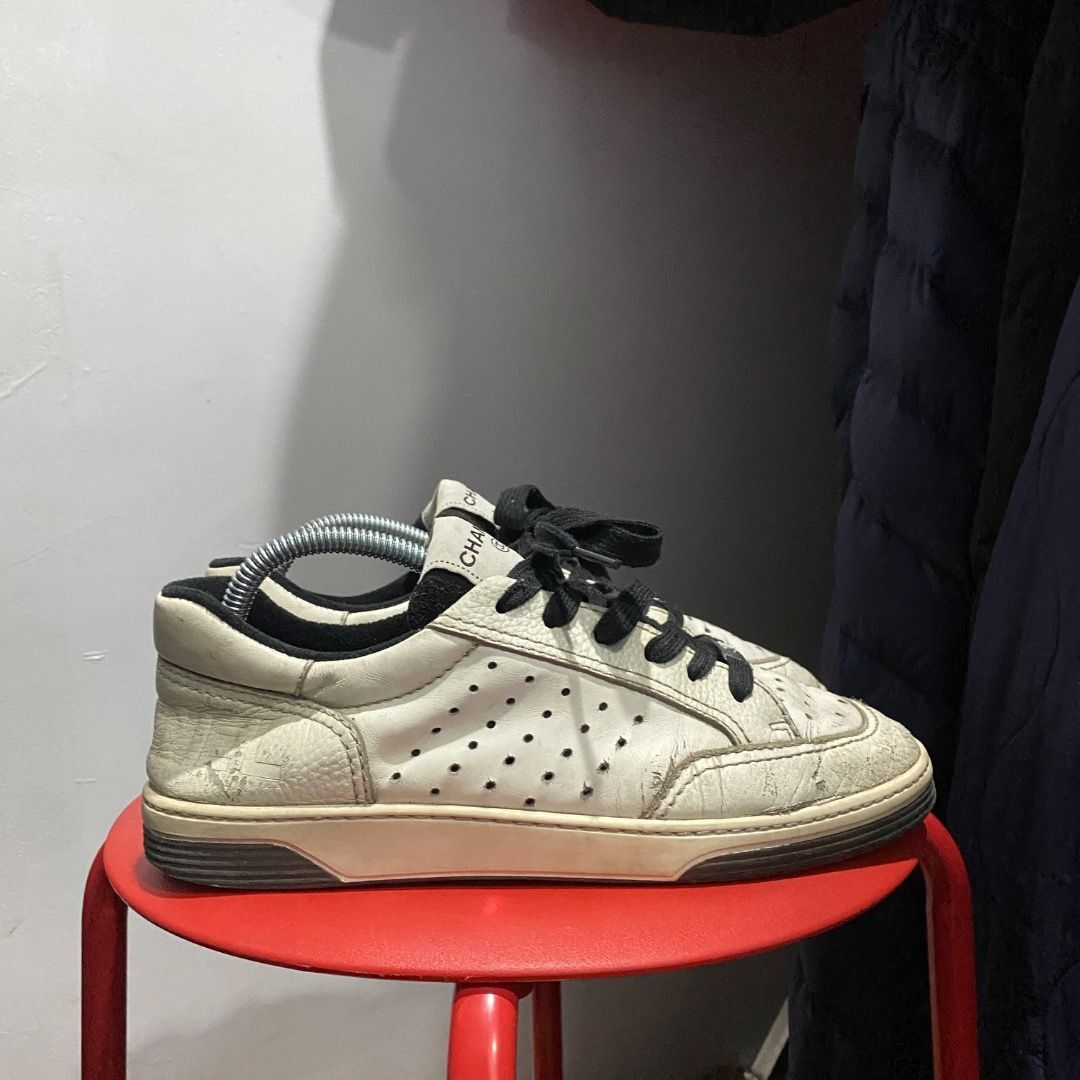 Chanel Chanel Calffskin Trainer Sneaker 40 Size US 9 / IT 39 - 2 Thumbnail