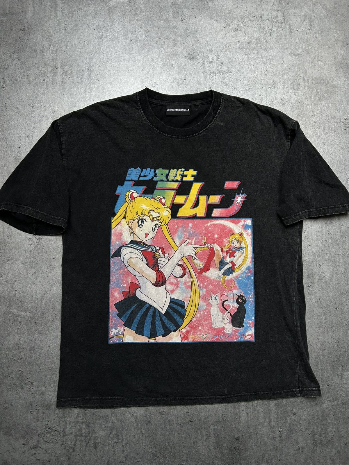 スペシャル 90s SAILOR MOON Tee セーラームーン Tシャツ 90S Vintage Sailor Moon Anime T-Shirt Double Sided USED | eBay