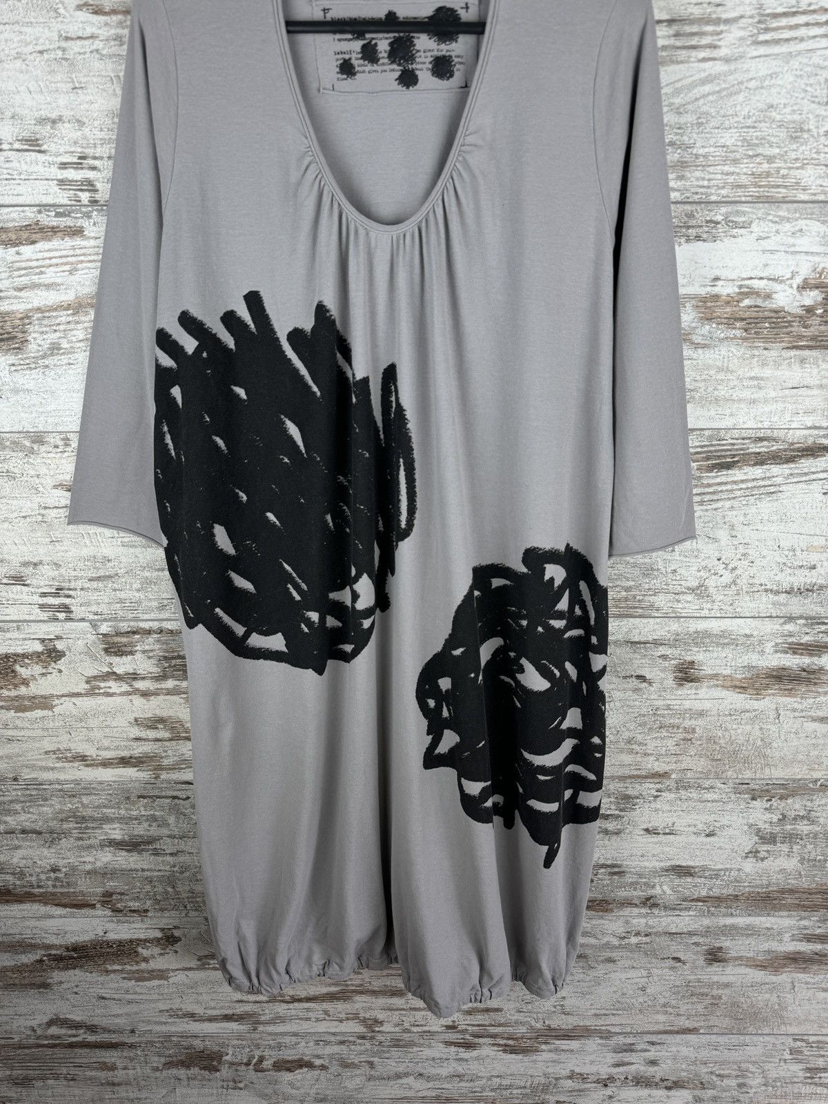 Black Label × Rundholz Womens rundholz black label dress floral asymmetrical Size M / US 6-8 / IT 42-44 - 3 Thumbnail