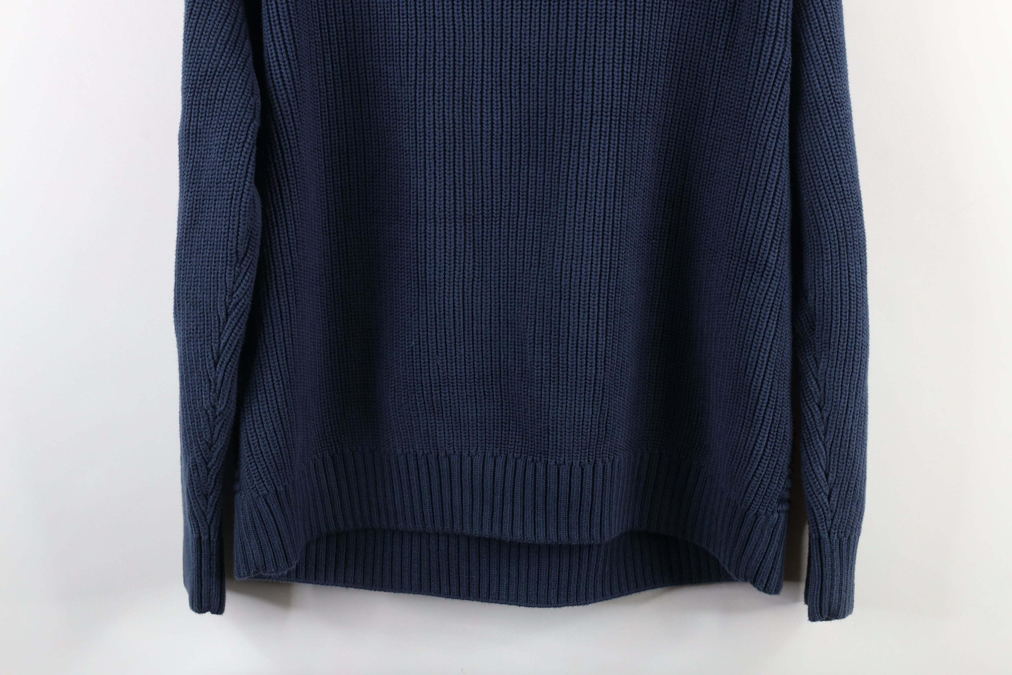 Duluth Trading Company × Vintage Duluth Trading Co Burly Retirement Button Mock Neck Sweater Size US L / EU 52-54 / 3 - 8 Thumbnail