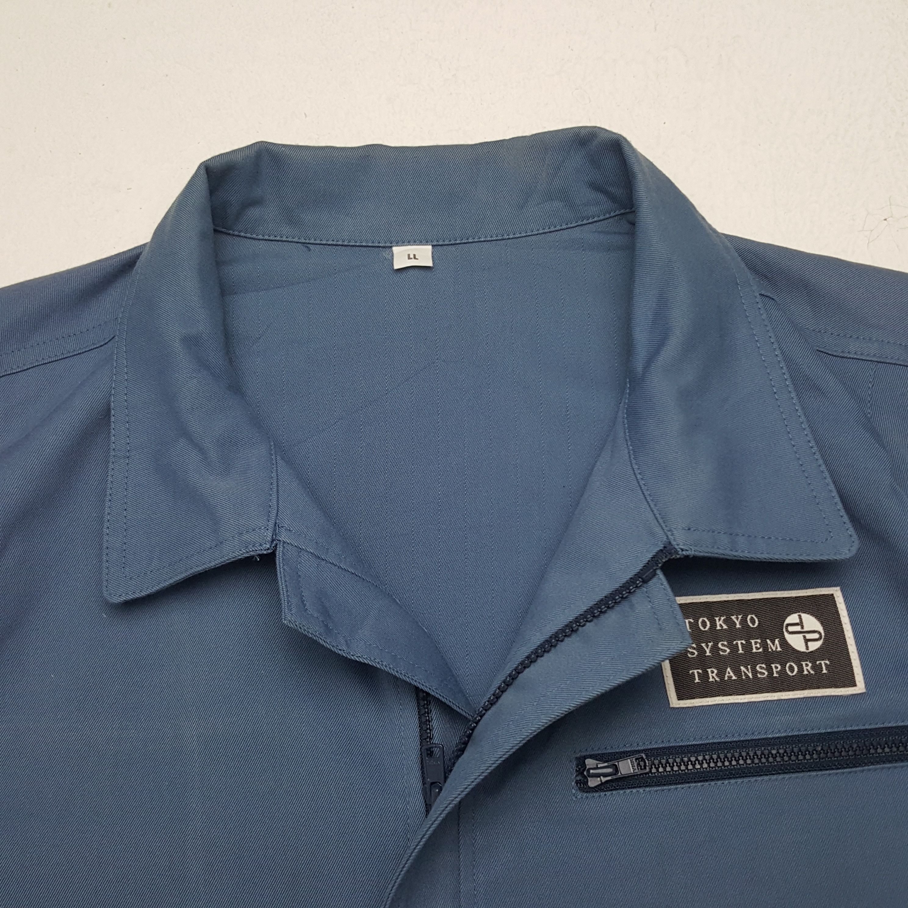 Vintage Vintage Tokyo System Transport Japanese Uniform Jacket Size US L / EU 52-54 / 3 - 4 Thumbnail
