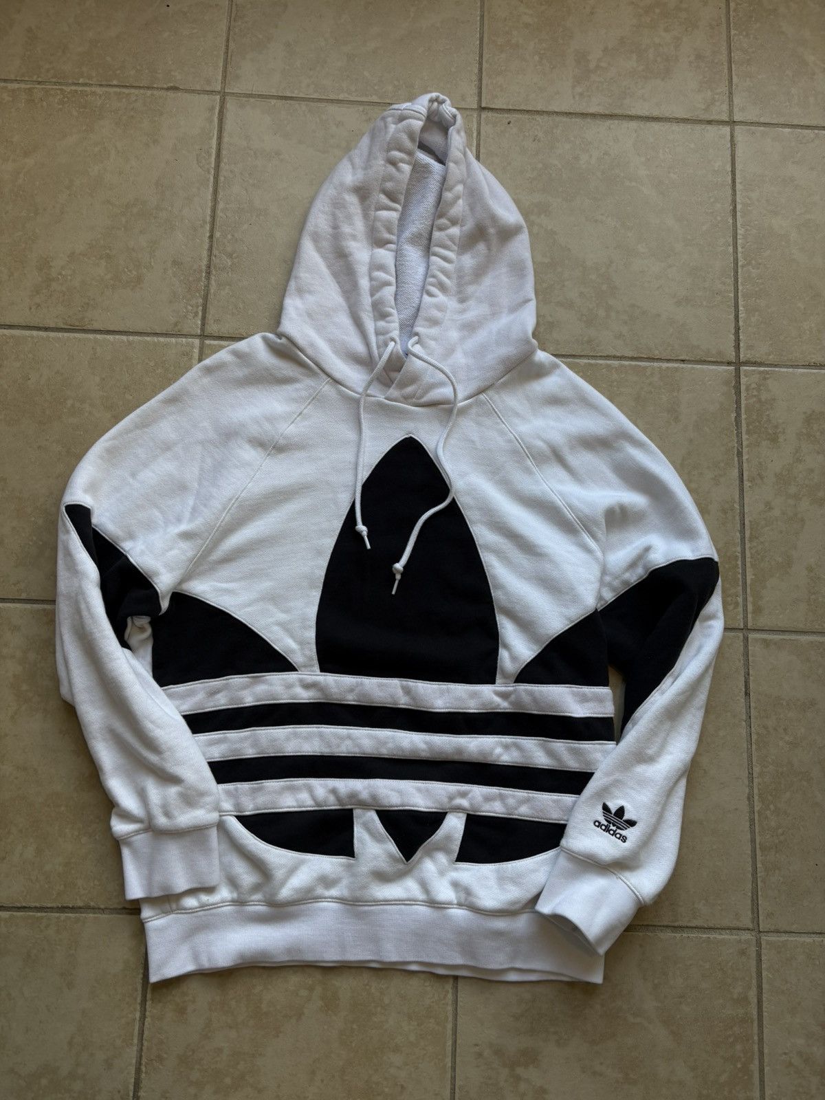Adidas VINTAGE Adidas Shell-Top Hoodie Size US M / EU 48-50 / 2 - 1 Thumbnail