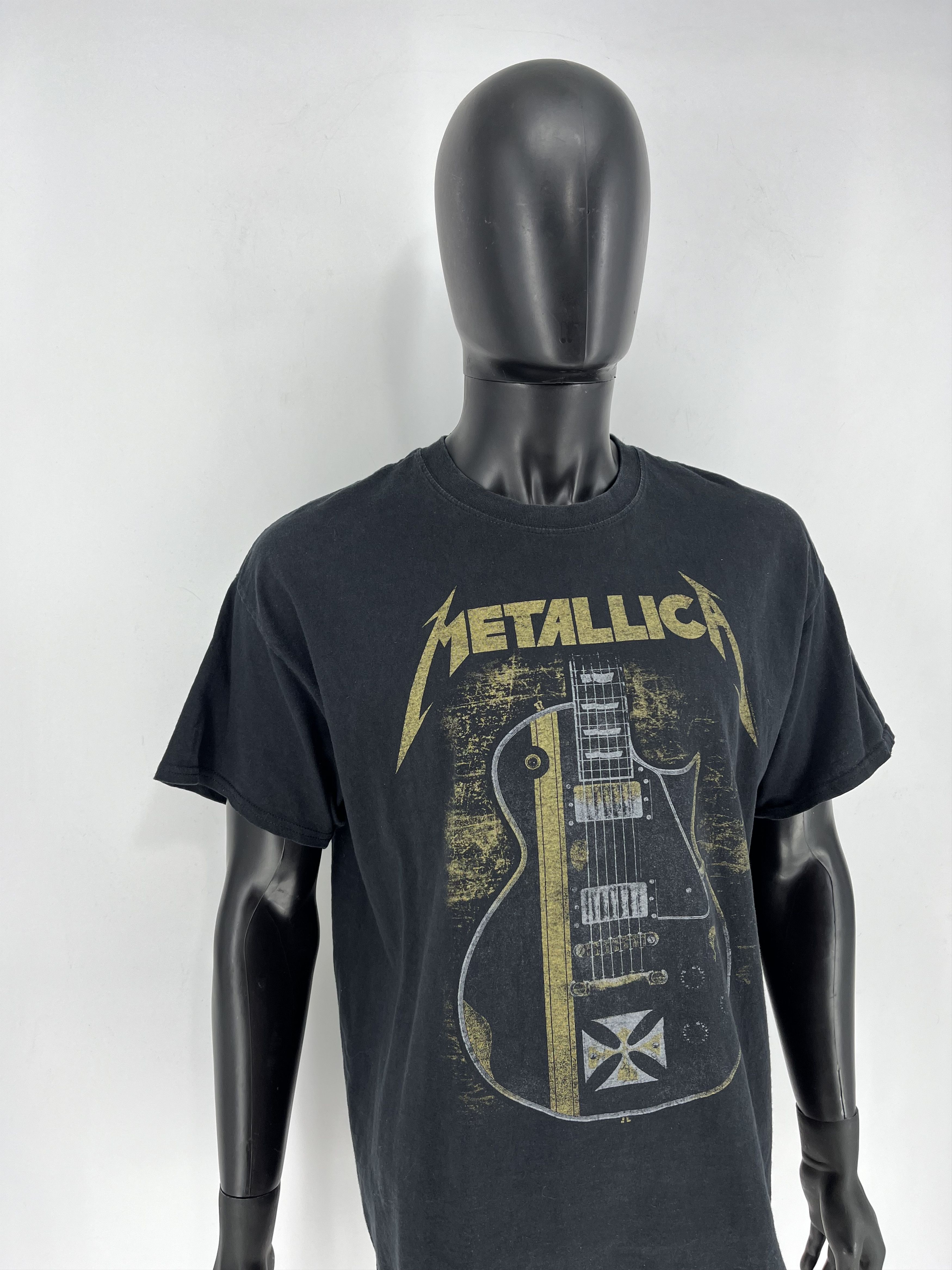 Band Tees Vintage Y2K Metallica Skulls Dead Face Band Rock Streetwear Size US XL / EU 56 / 4 - 3 Thumbnail