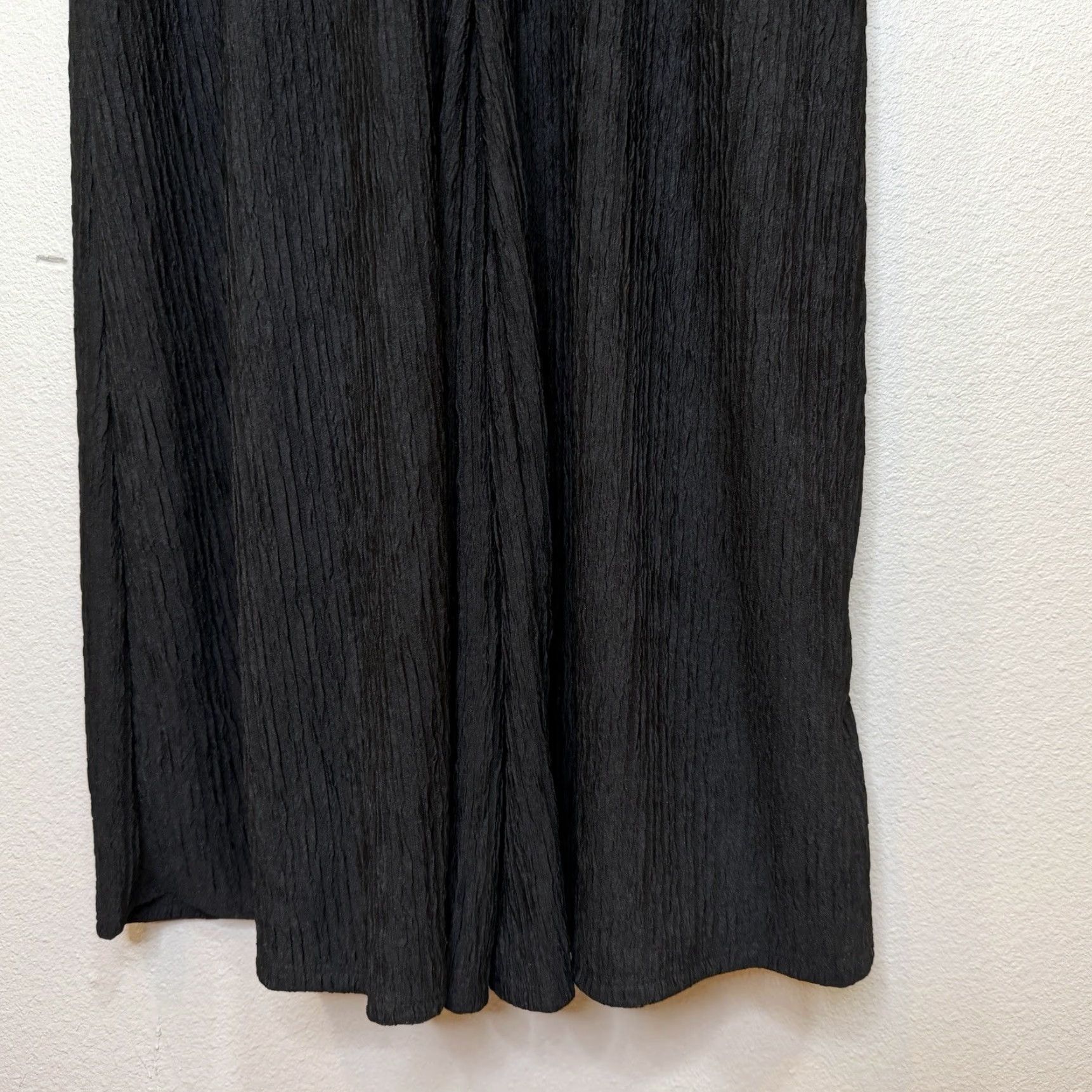 Vintage Chicsoul Jumper Romper Black Tank Top Wide Leg Pockets Stretch 1X New Women’s Size XL / US 12-14 / IT 48-50 - 5 Thumbnail