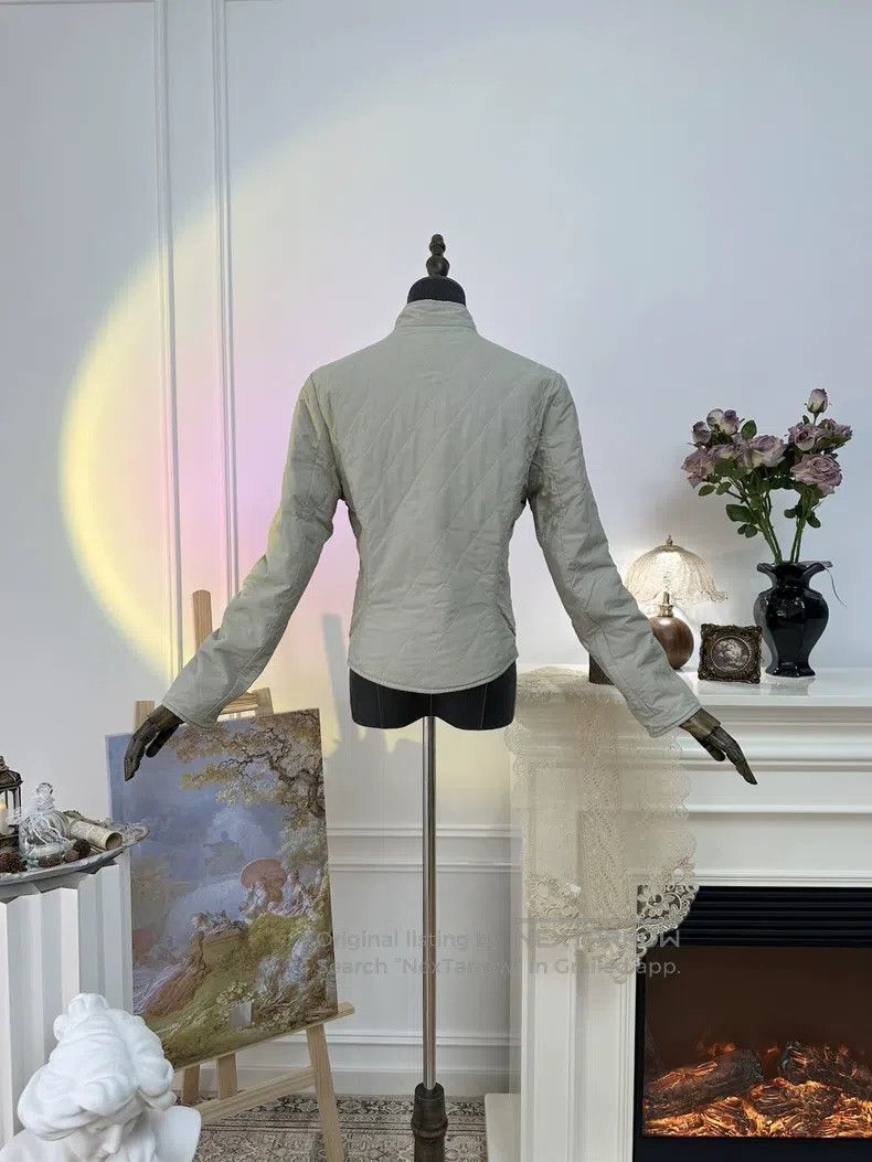 Hermes Hermes Two-Tone Simple Chevron Cotton Jacket, Two-Sided We Size M / US 6-8 / IT 42-44 - 2 Thumbnail