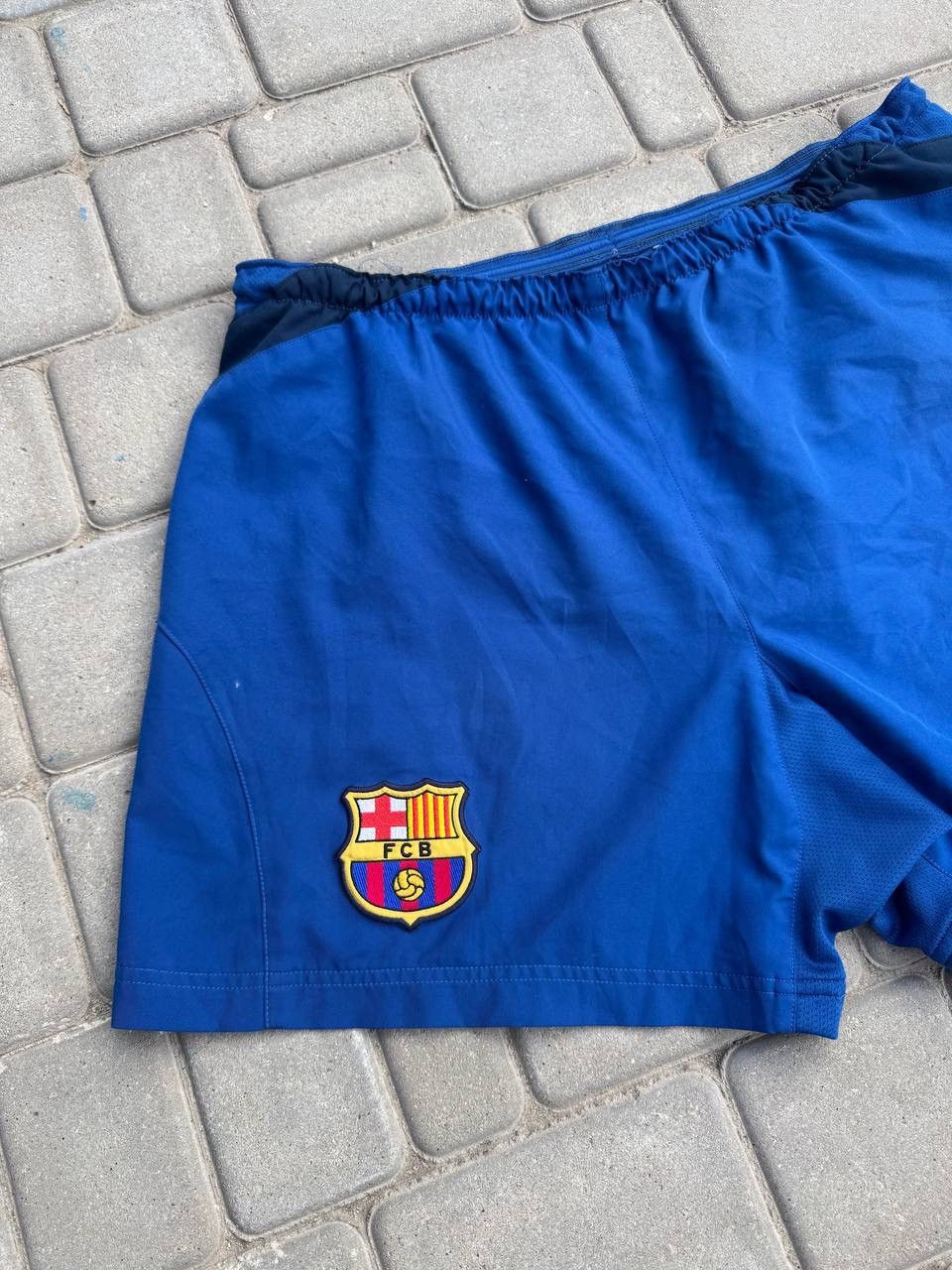 Nike Vintage Shorts Nike Y2K Drill Barcelona Size US 36 / EU 52 - 2 Thumbnail