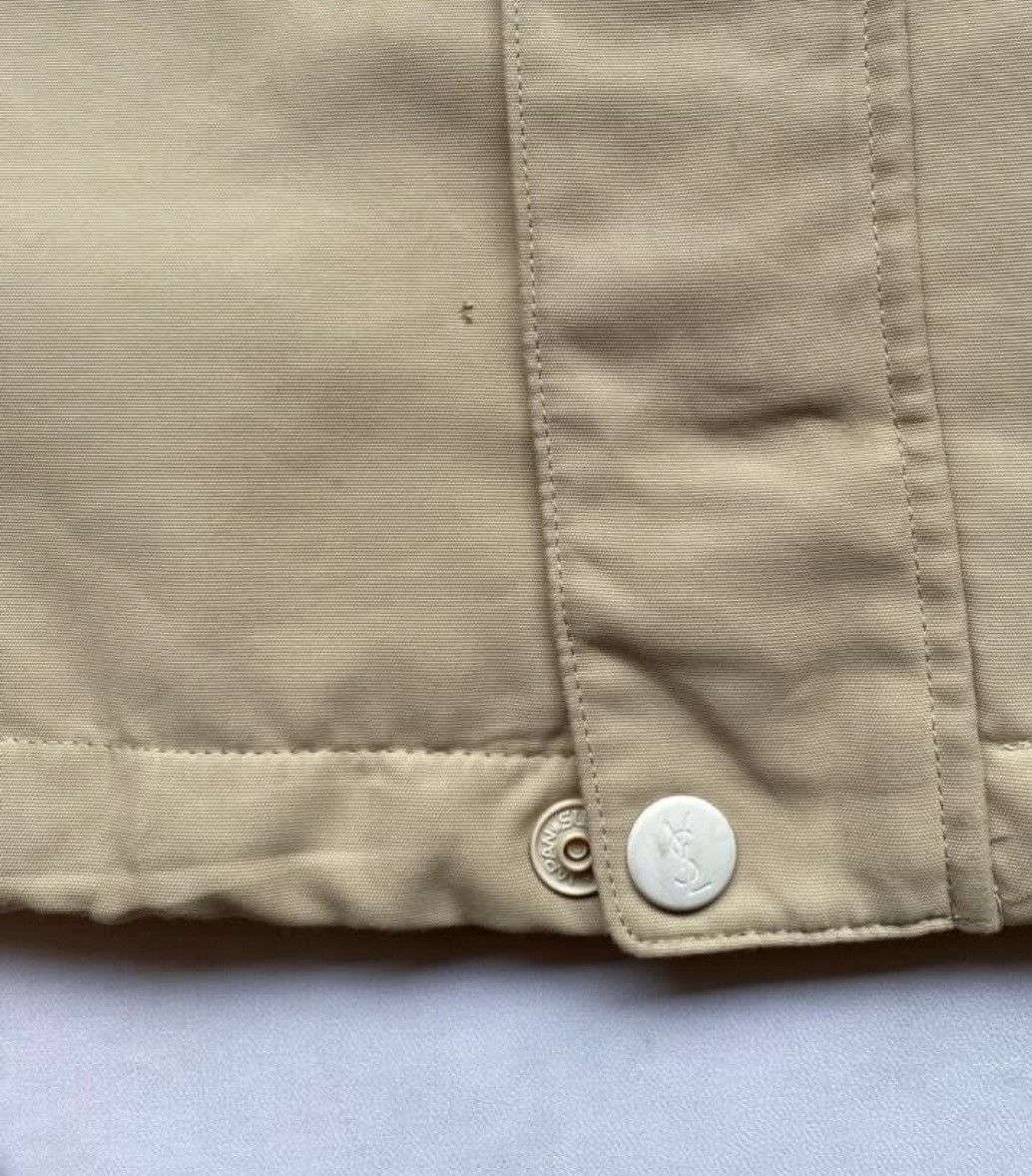 Yves Saint Laurent Vintage Yves Saint Laurent Pour Homme Big Logo Jacket Size US L / EU 52-54 / 3 - 8 Thumbnail