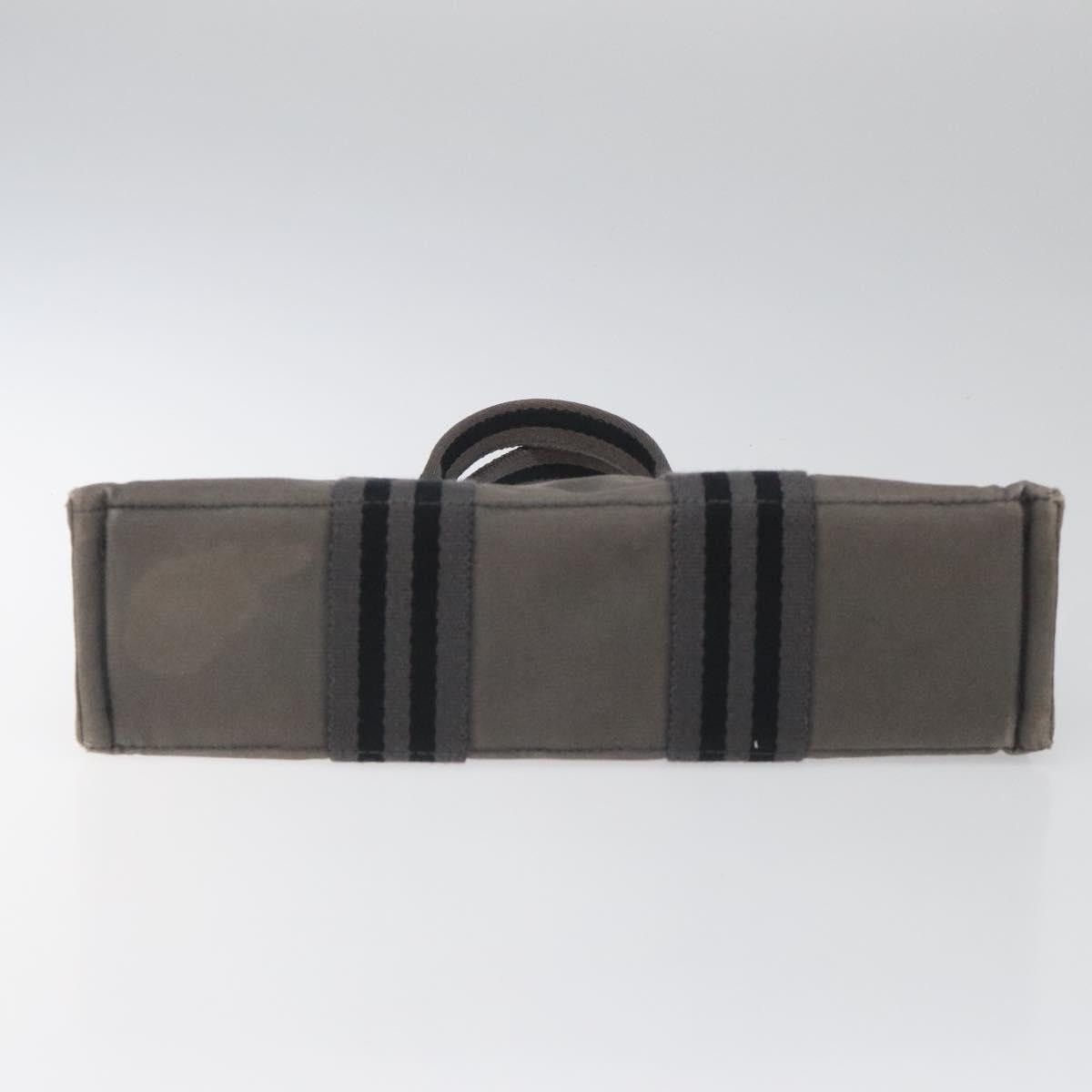 Hermes HERMES Fourre Tout PM Hand Bag Canvas Gray Size ONE SIZE - 5 Thumbnail