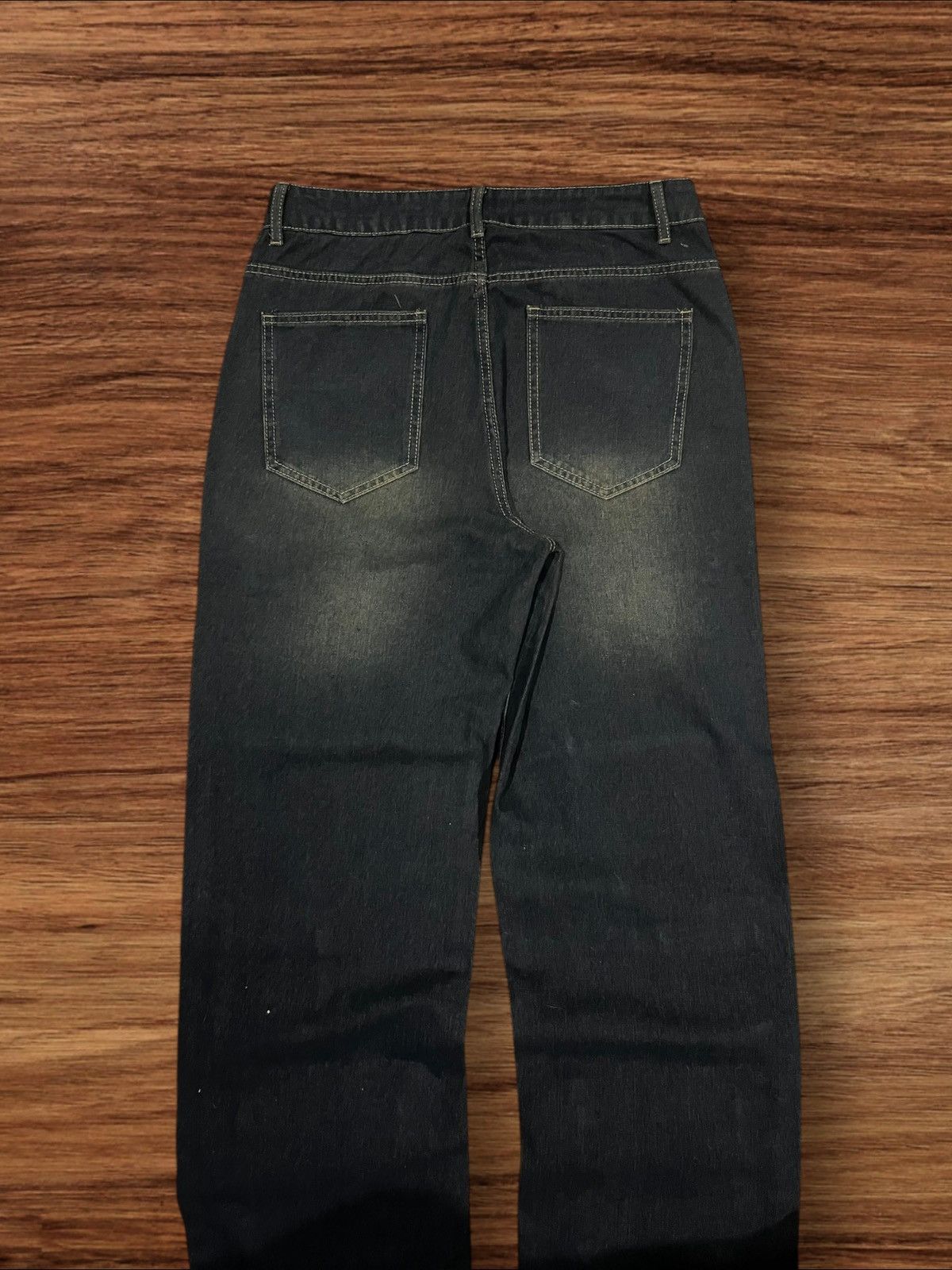 If Six Was Nine × Le Grande Bleu (L.G.B.) × Tornado Mart Vintage Hip Hop Style Multiple Pocket Blue Mud Washed Jeans Size US 30 / EU 46 - 5 Thumbnail