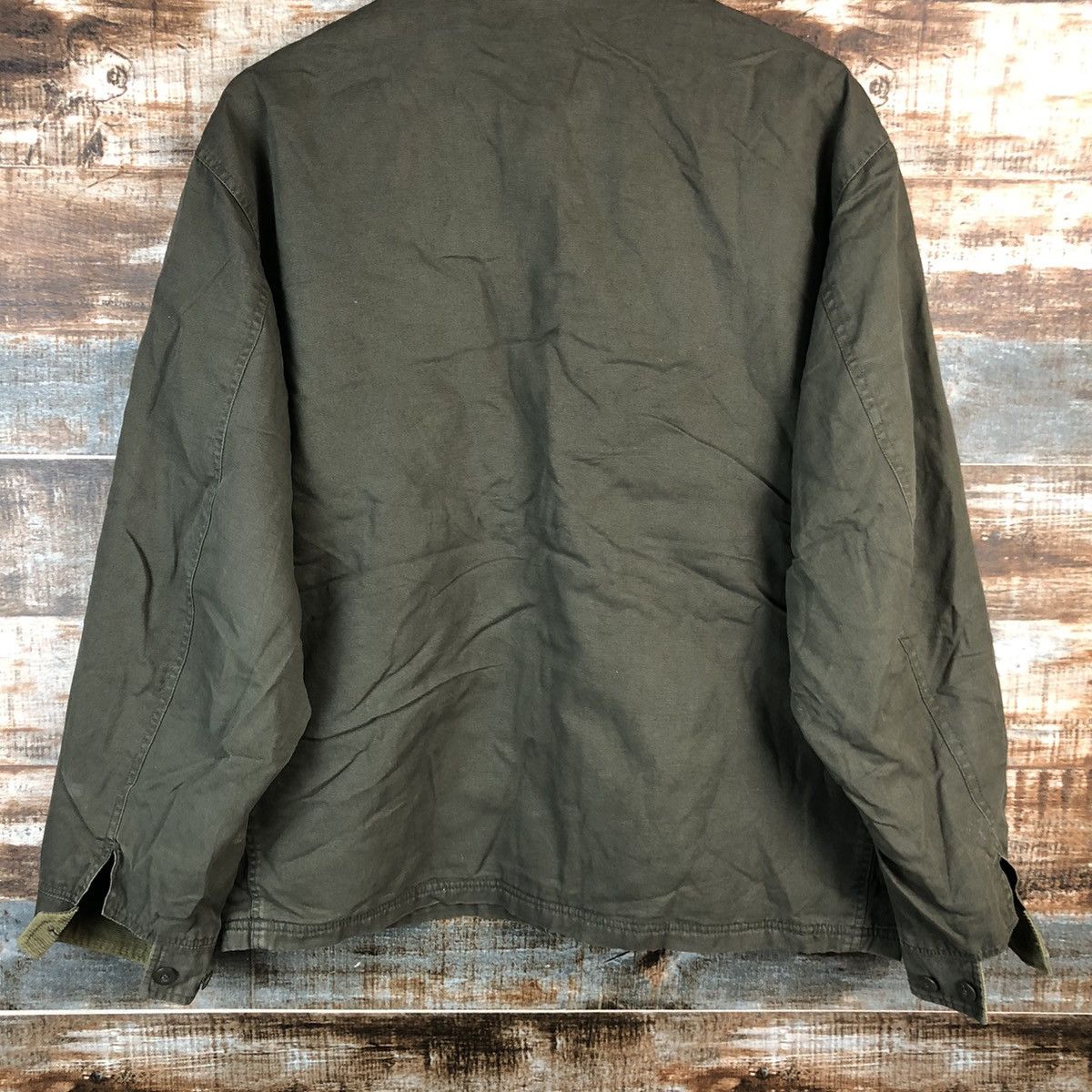 Other United Green military Bombers Jacket #A2197 Size US L / EU 52-54 / 3 - 15 Thumbnail
