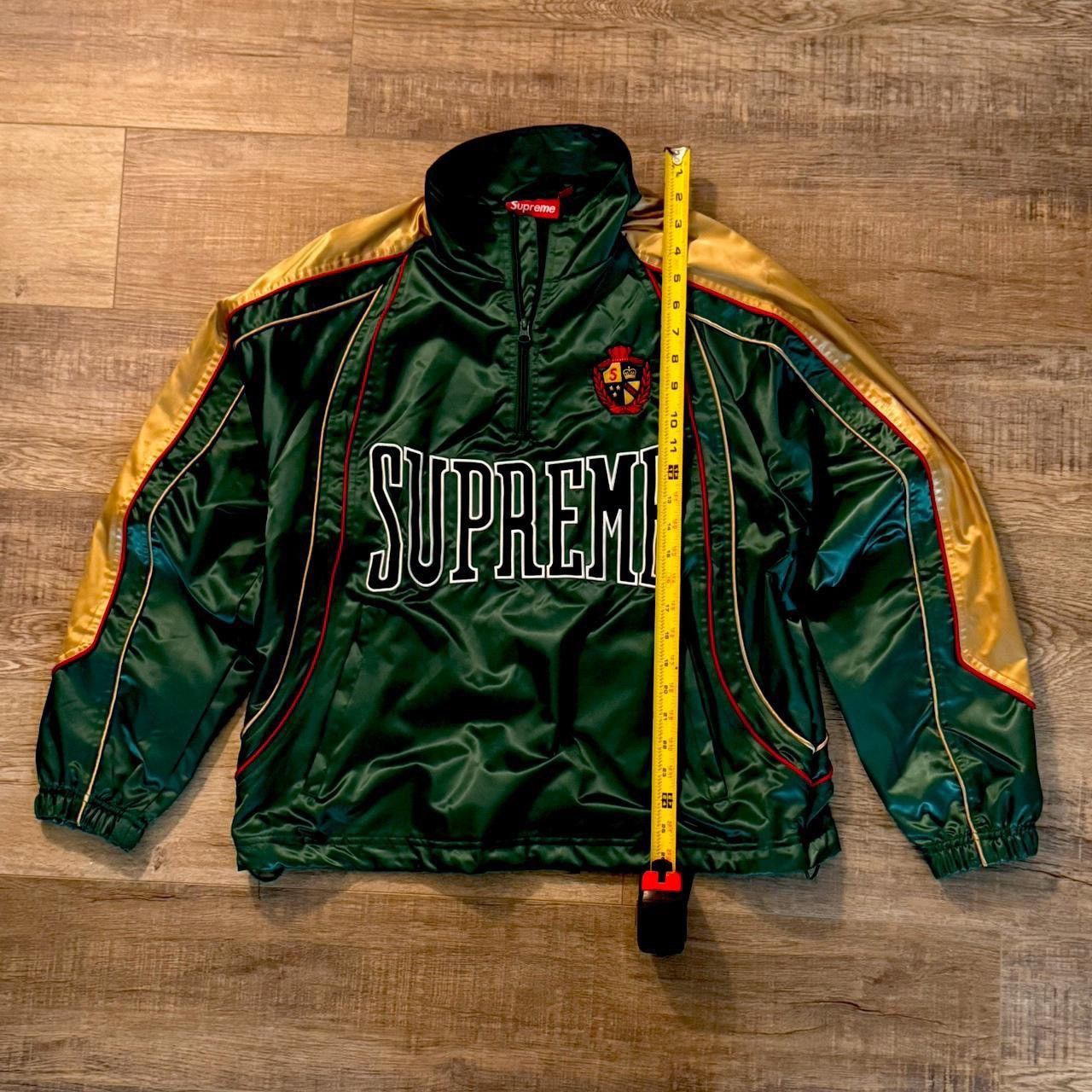 Supreme Supreme Satin Piping Pullover ‘Green’ Size US S / EU 44-46 / 1 - 2 Thumbnail