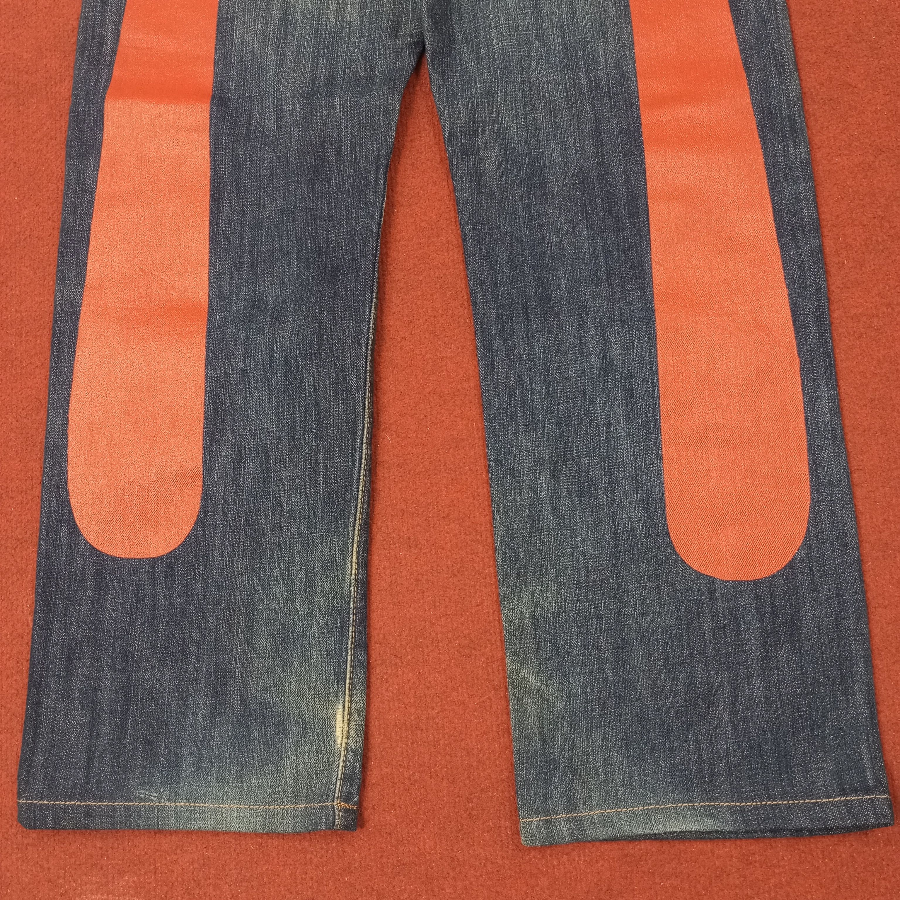 Evisu Evisu Japanese Brand Streetwear Custom Daicock Jeans c252n13 Size US 31 - 3 Thumbnail