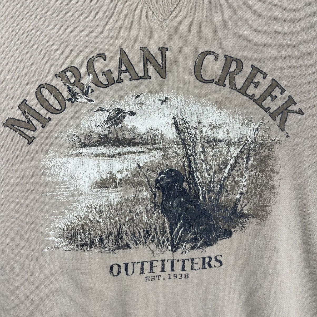 Vintage Vintage Morgan Creek Hunting Graphic Crewneck Sweatshirt Size US M / EU 48-50 / 2 - 4 Thumbnail