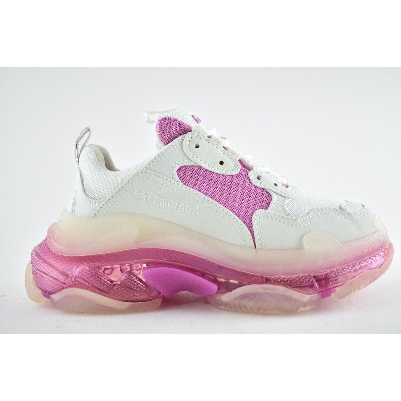 Balenciaga Triple S Sneaker Women Clear Low Platform Flat Trainer 37 Size US 7 / IT 37 - 2 Thumbnail