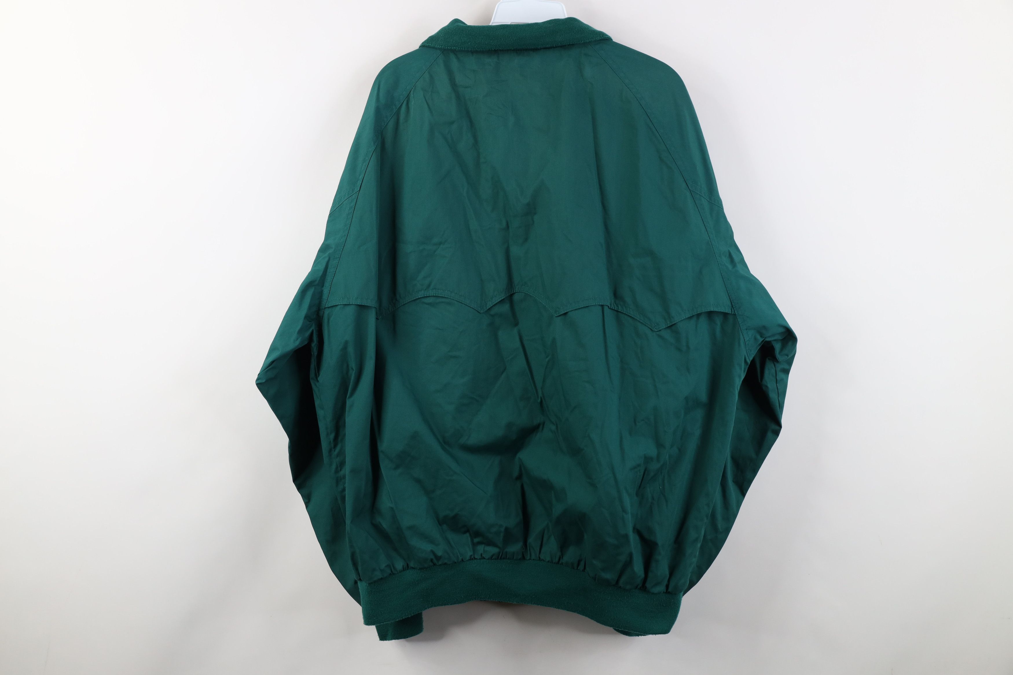 Vintage Vintage 80s 90s Streetwear Cafe Racer Bomber Jacket Green Size US XL / EU 56 / 4 - 12 Thumbnail