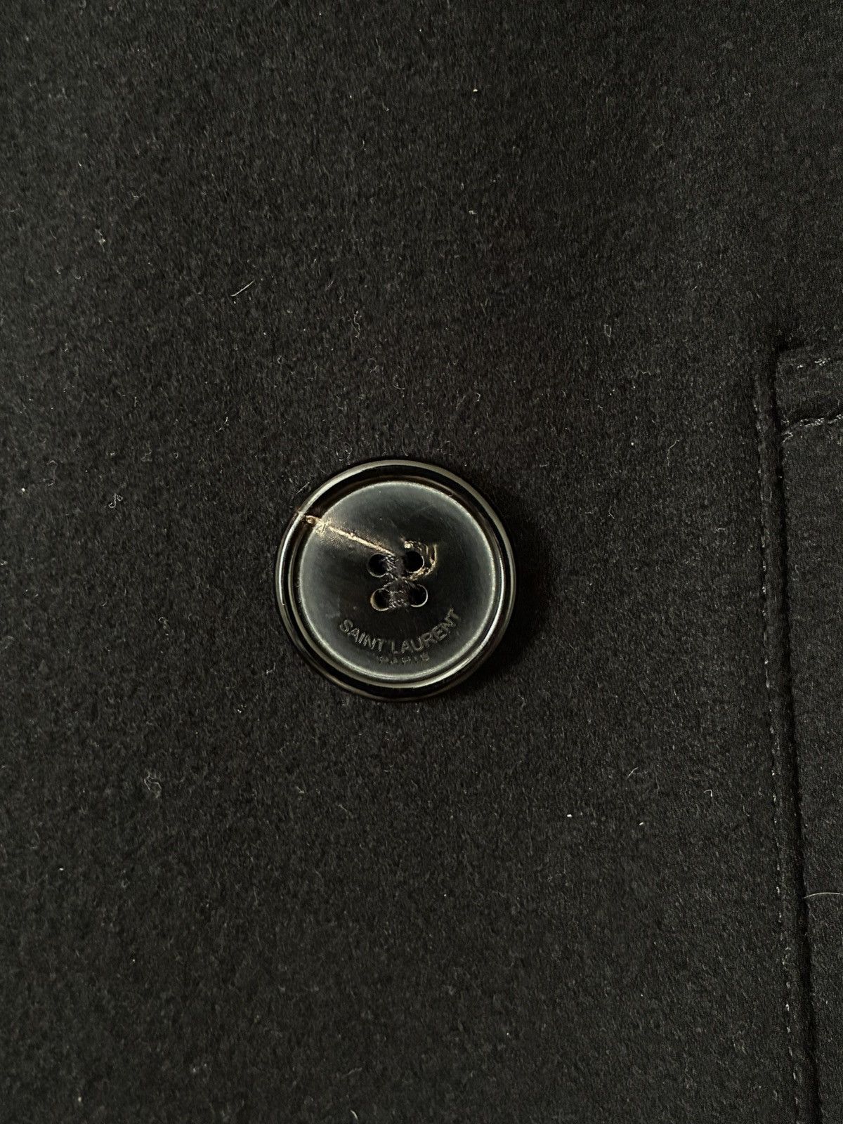 Saint Laurent Paris Saint Laurent Paris FW15 Caban Peacoat Size US M / EU 48-50 / 2 - 6 Thumbnail