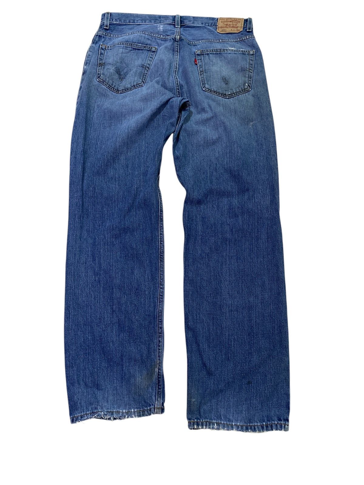 Levi's × Levi's Vintage Clothing × Vintage Vintage Levi's Single R 559 Distressed Painted Jeans Size US 36 / EU 52 - 2 Thumbnail
