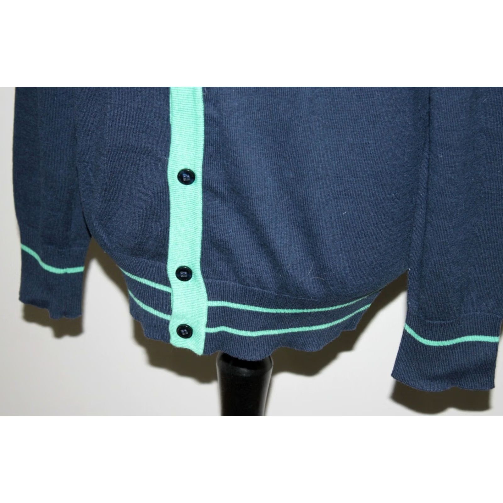 Vintage Moods of Norway mens blue cotton wool jumper Size L Size US L / EU 52-54 / 3 - 3 Thumbnail