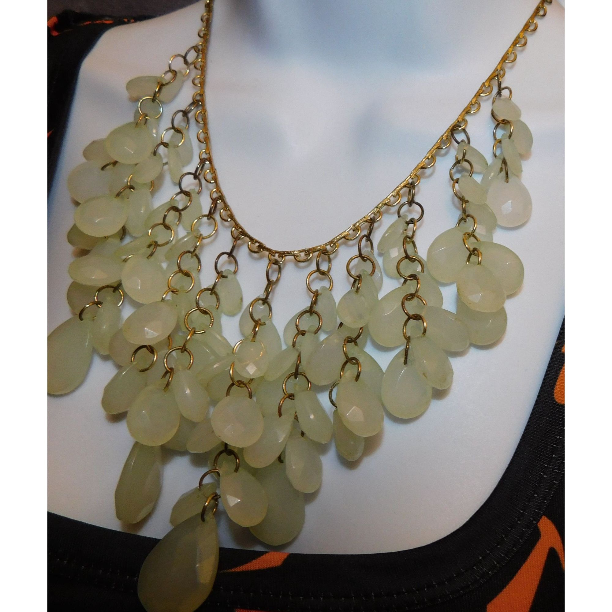 Other White And Gold Beaded Necklace Size ONE SIZE - 4 Thumbnail