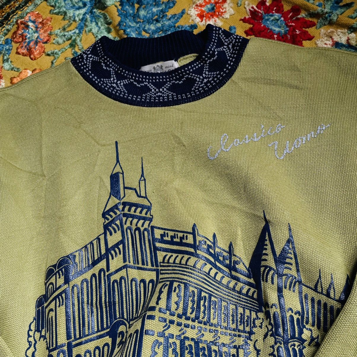 Vintage Japanese 3D Graphic Sweater Size US L / EU 52-54 / 3 - 1 Thumbnail