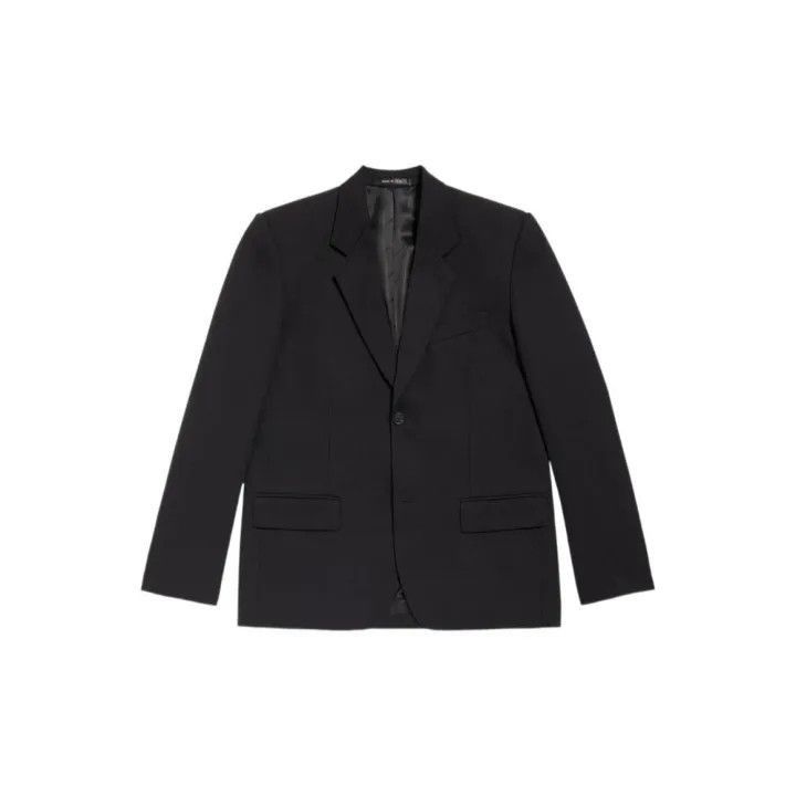 Balenciaga Balenciaga Black Long Sleeve Casual Suit Jacket 0079-2507 Size US S / EU 44-46 / 1 - 2 Thumbnail