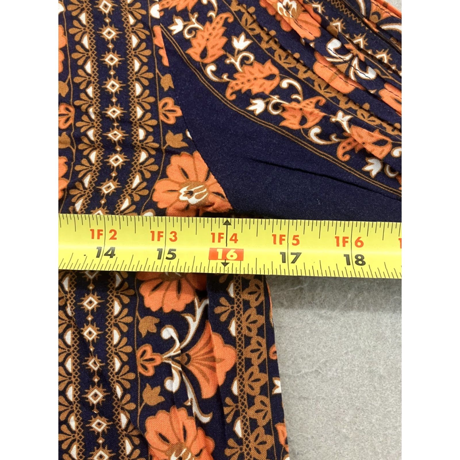 Vintage Matilda Jane Long Sleeve Blouse Womens XS Navy Blue Floral Casual Vintage No Size XS / US 0-2 / IT 36-38 - 4 Thumbnail