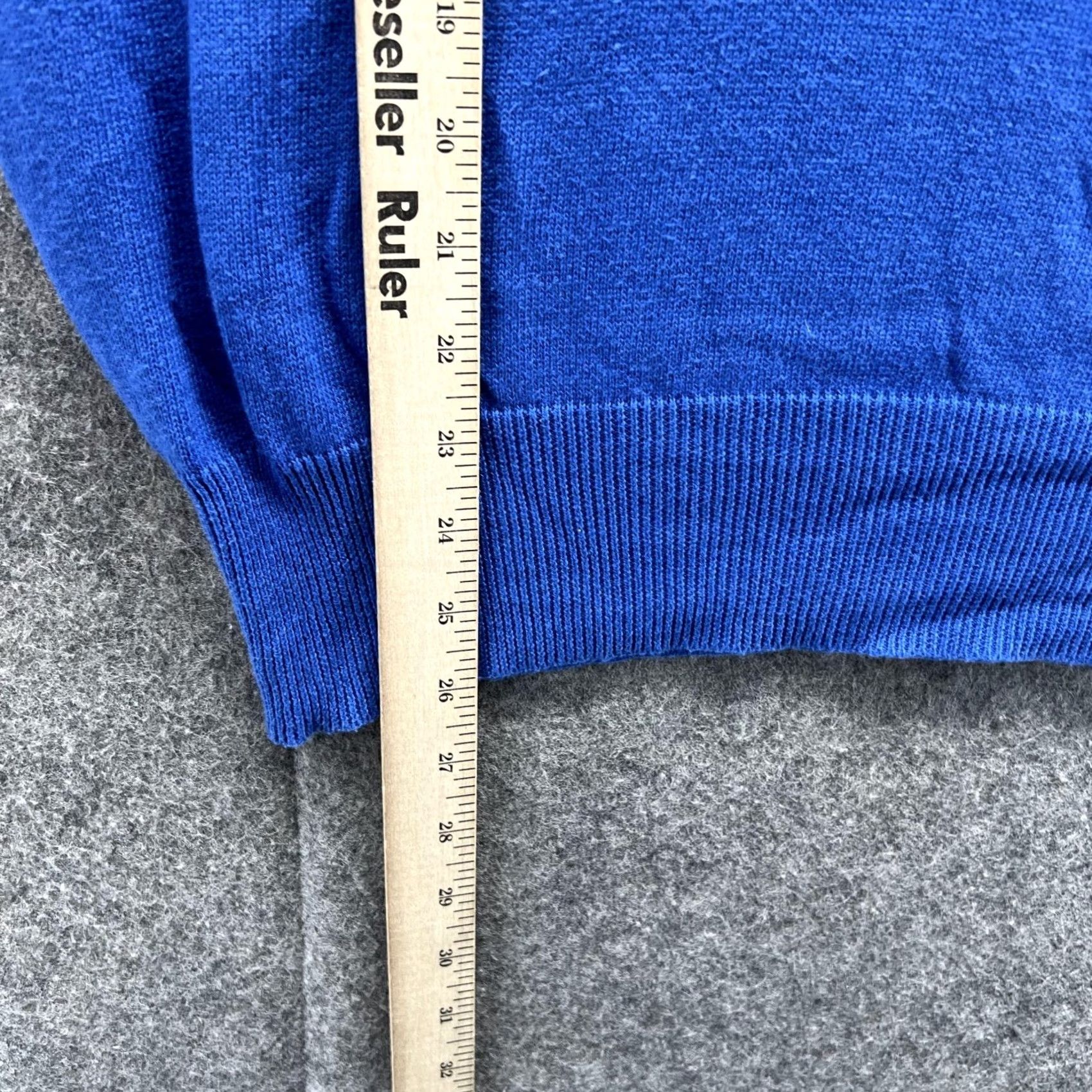 Polo Ralph Lauren Polo Ralph Lauren Sweater Men Small Blue Cashmere Cotton Crew Neck Pullover All Seasons Logo Vintage: No Mens Size US S / EU 44-46 / 1 - 6 Thumbnail