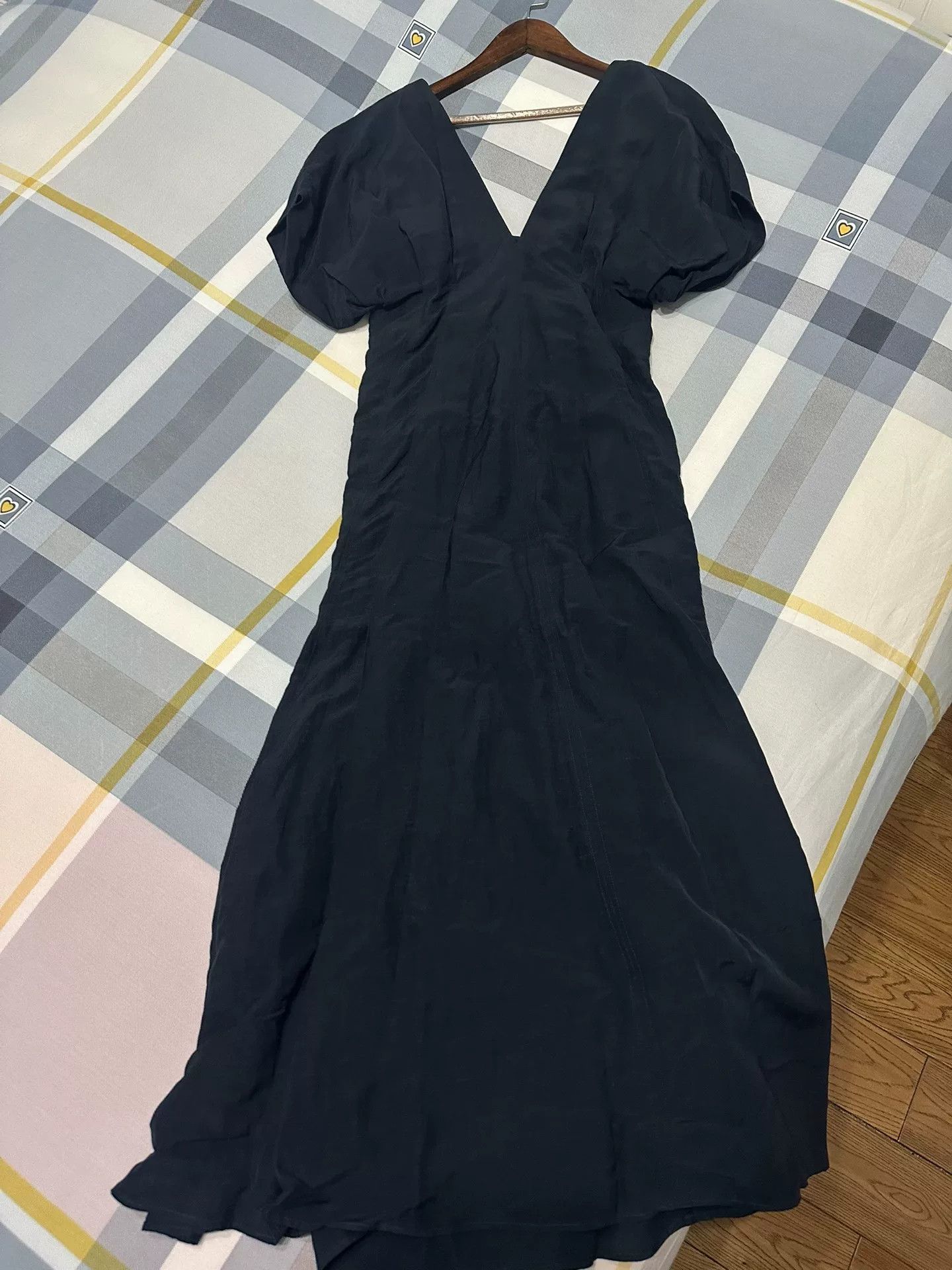 Jil Sander Jil Sander Black Dress with Puff Sleeves Size M / US 6-8 / IT 42-44 - 1 Thumbnail