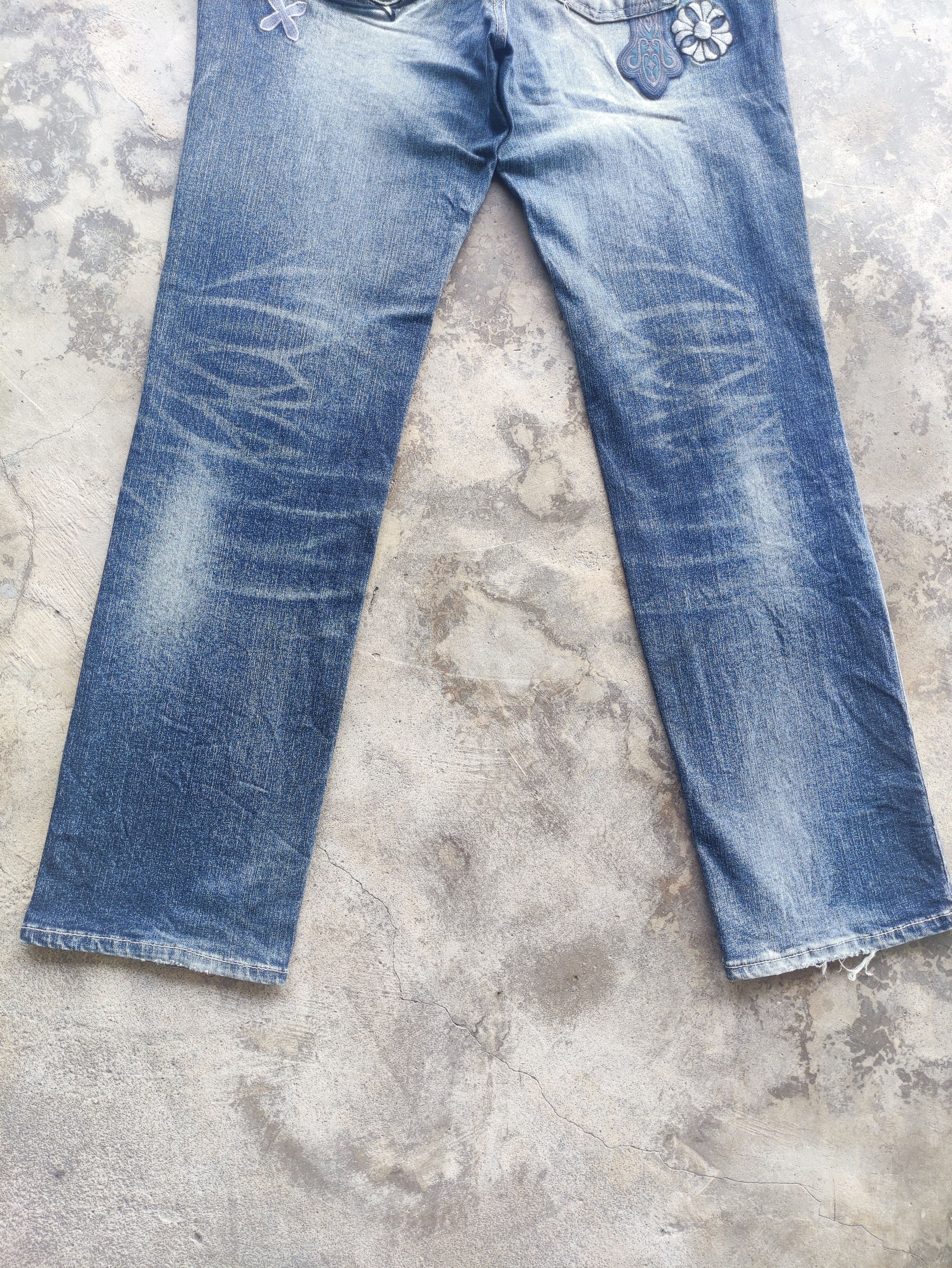 Japanese Brand Vintage Red Pepper Distress Faded Pants w36 Size US 36 / EU 52 - 11 Thumbnail