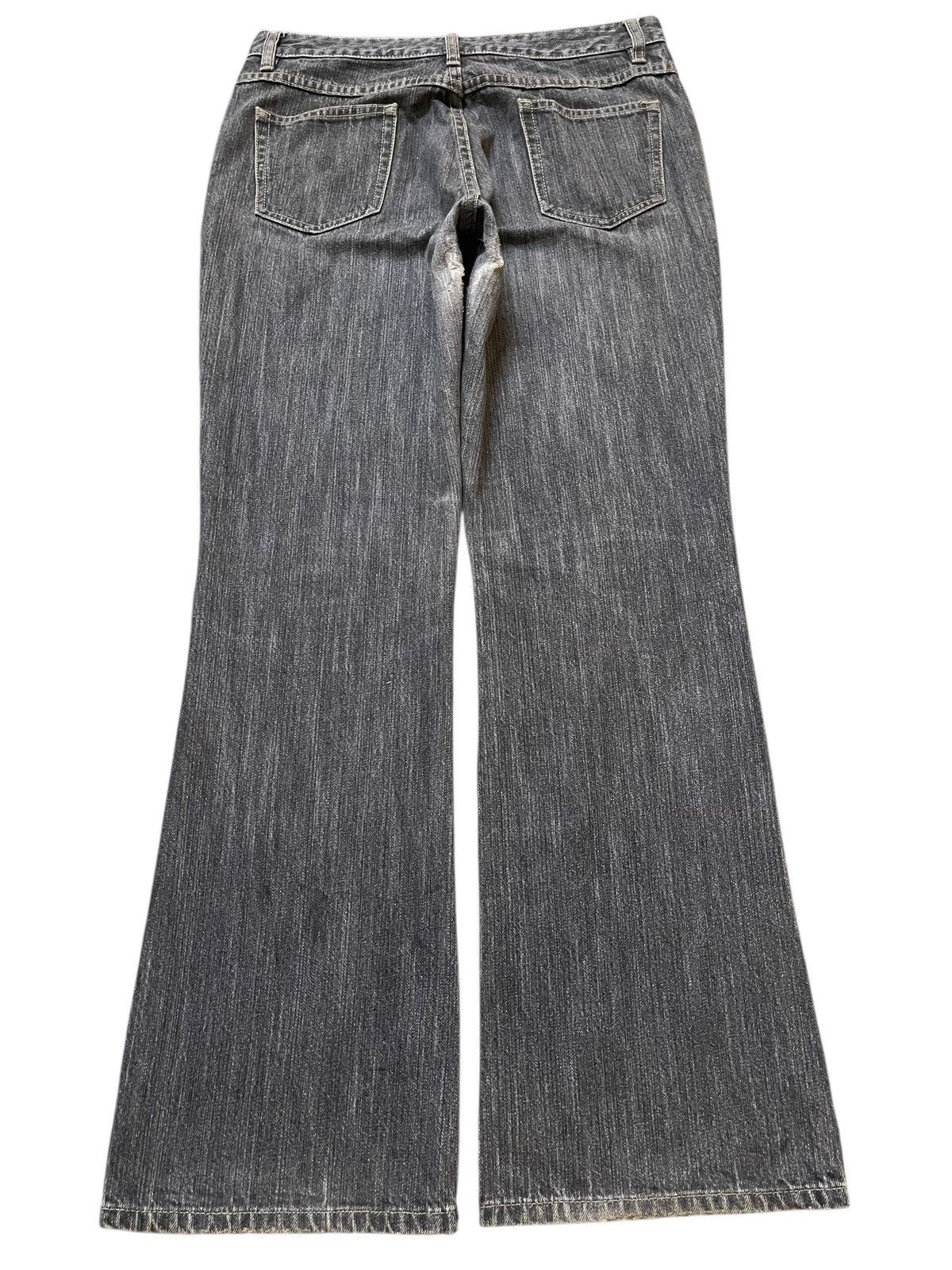If Six Was Nine Vintage Japanese Brand Faded Wash Style Wide Leg Jeans Size US 30 / EU 46 - 2 Thumbnail