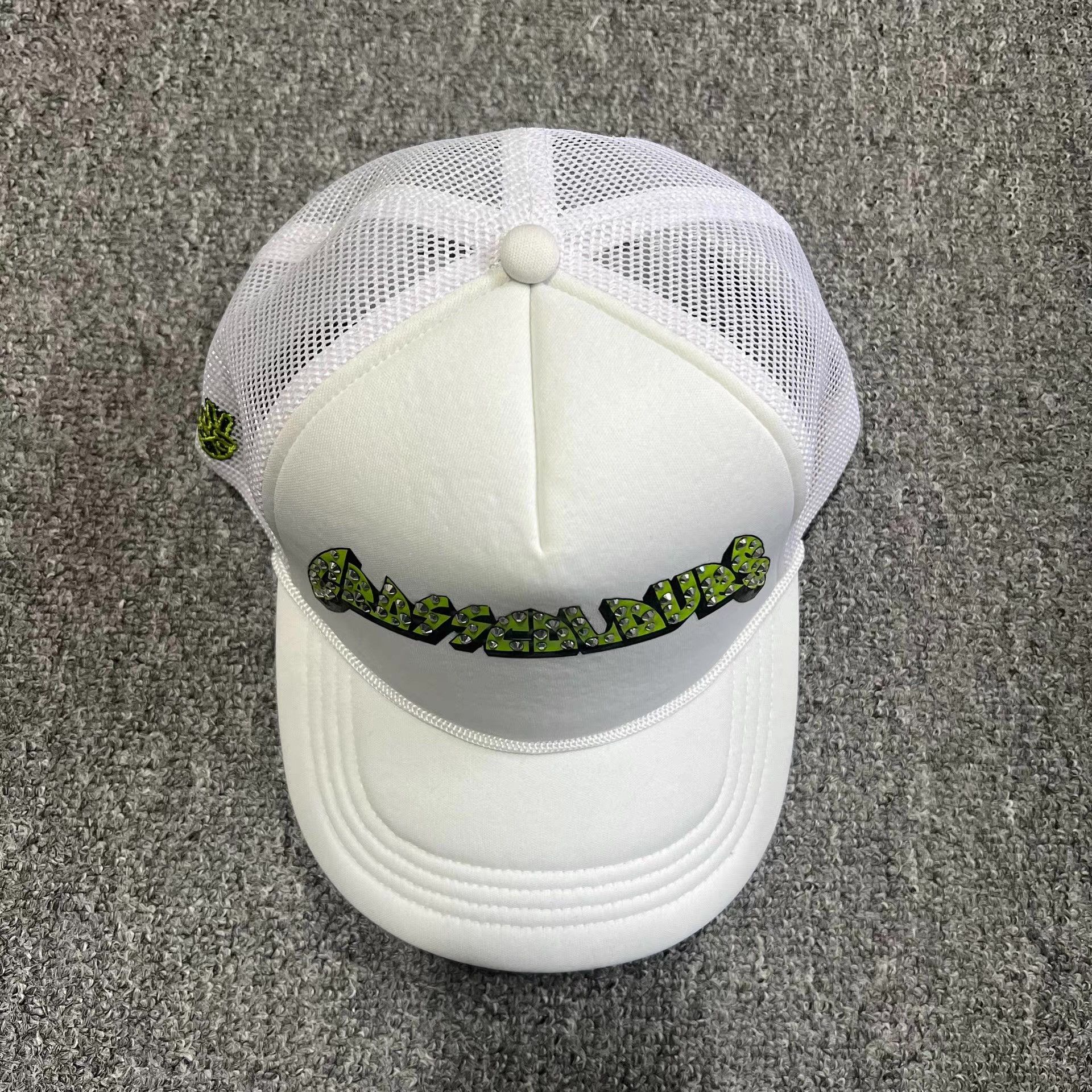 Cross Colours Cross Colours Curved Brim Mesh Trucker Baseball Cap Q7 Size ONE SIZE - 7 Thumbnail