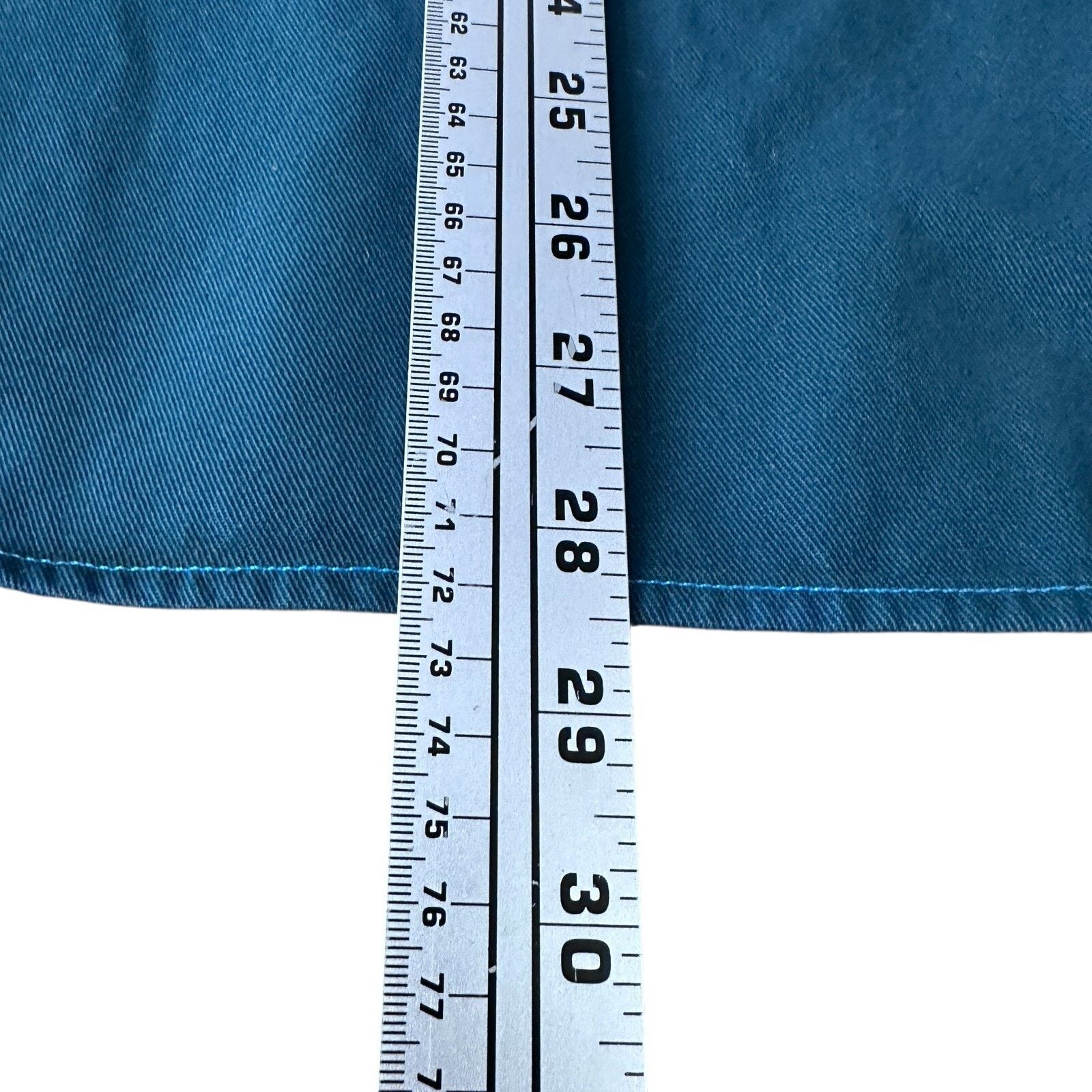 Levi's Levi's Work Shirt Small Teal Work To Be Done Garment Dyed Size US S / EU 44-46 / 1 - 11 Thumbnail
