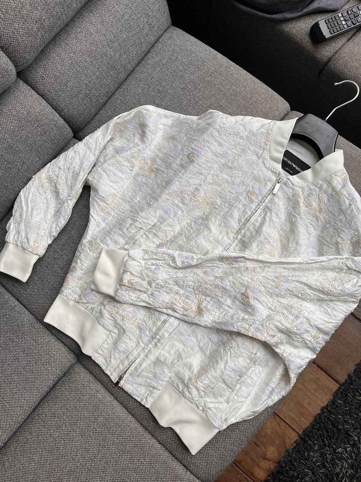Emporio Armani Emporio Armani White Jacket Size US S / EU 44-46 / 1 - 8 Thumbnail