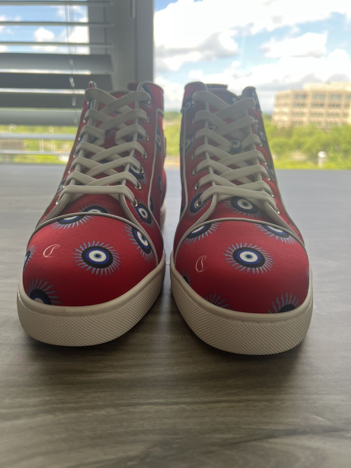 Christian Louboutin $995 Christian Louboutin High Evil Eye Size 11 (EU 44) Size US 11 / EU 44 - 6 Thumbnail