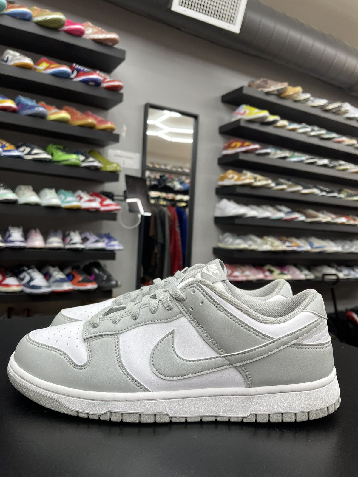 Nike Size 11 - Nike Dunk Low Grey Fog Very Clean! Size US 11 / EU 44 - 1 Thumbnail
