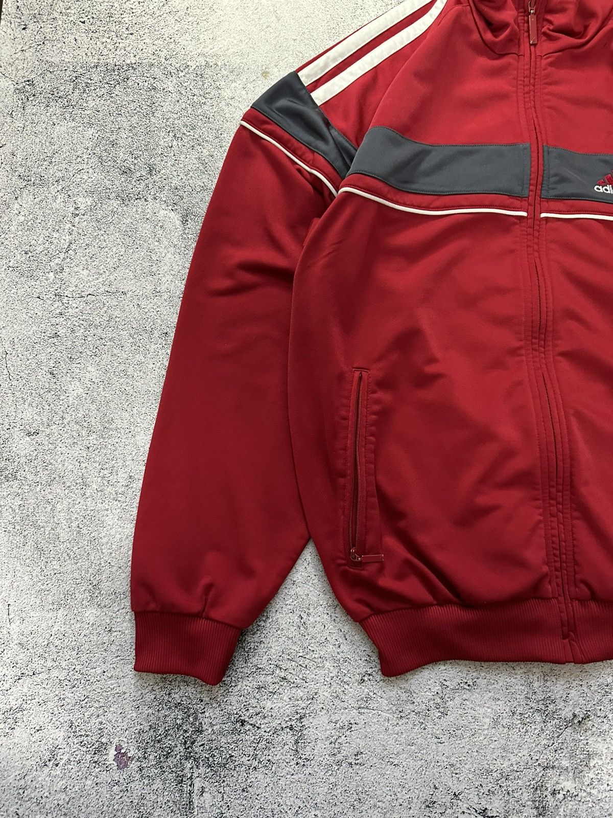Adidas Vintage Adidas Olympic Zip Jacket Big Logo Fit Back Size US L / EU 52-54 / 3 - 7 Thumbnail