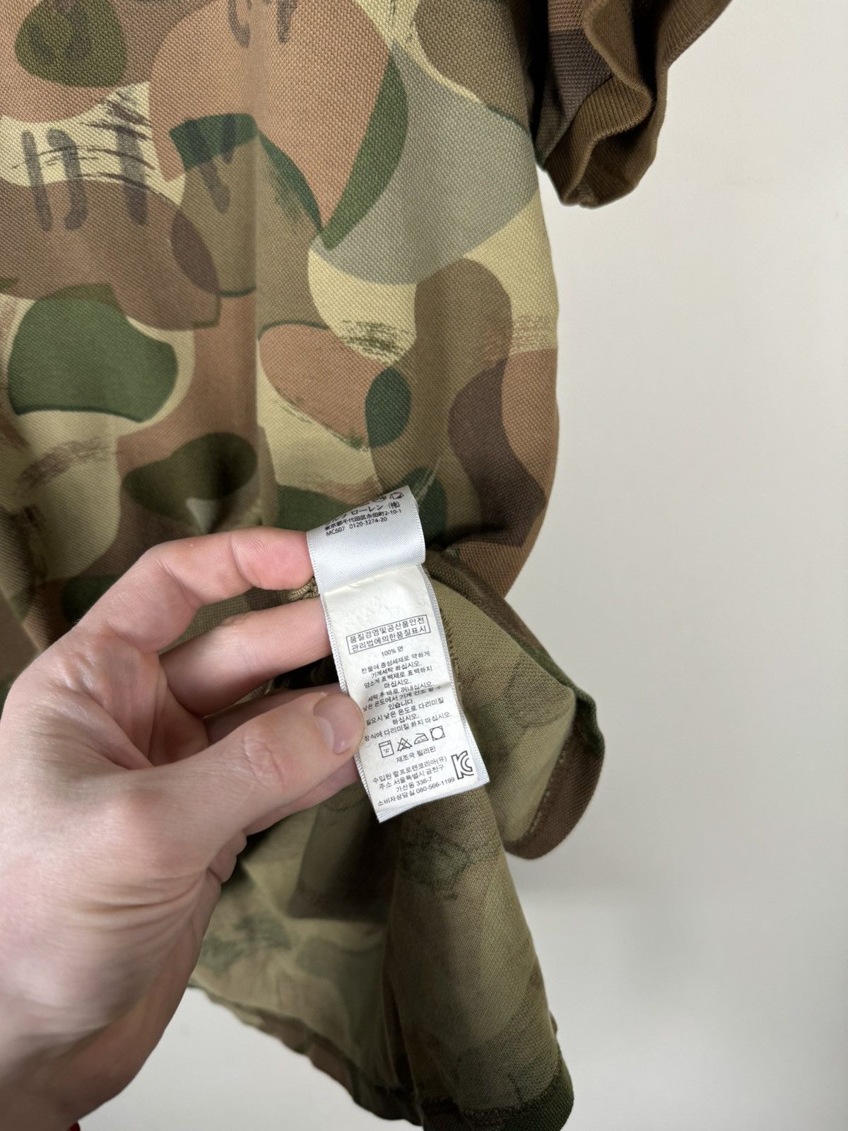 Polo Ralph Lauren × Ralph Lauren Ralph Lauren USA Army Military Vintage Polo T Shirt Size US L / EU 52-54 / 3 - 7 Thumbnail