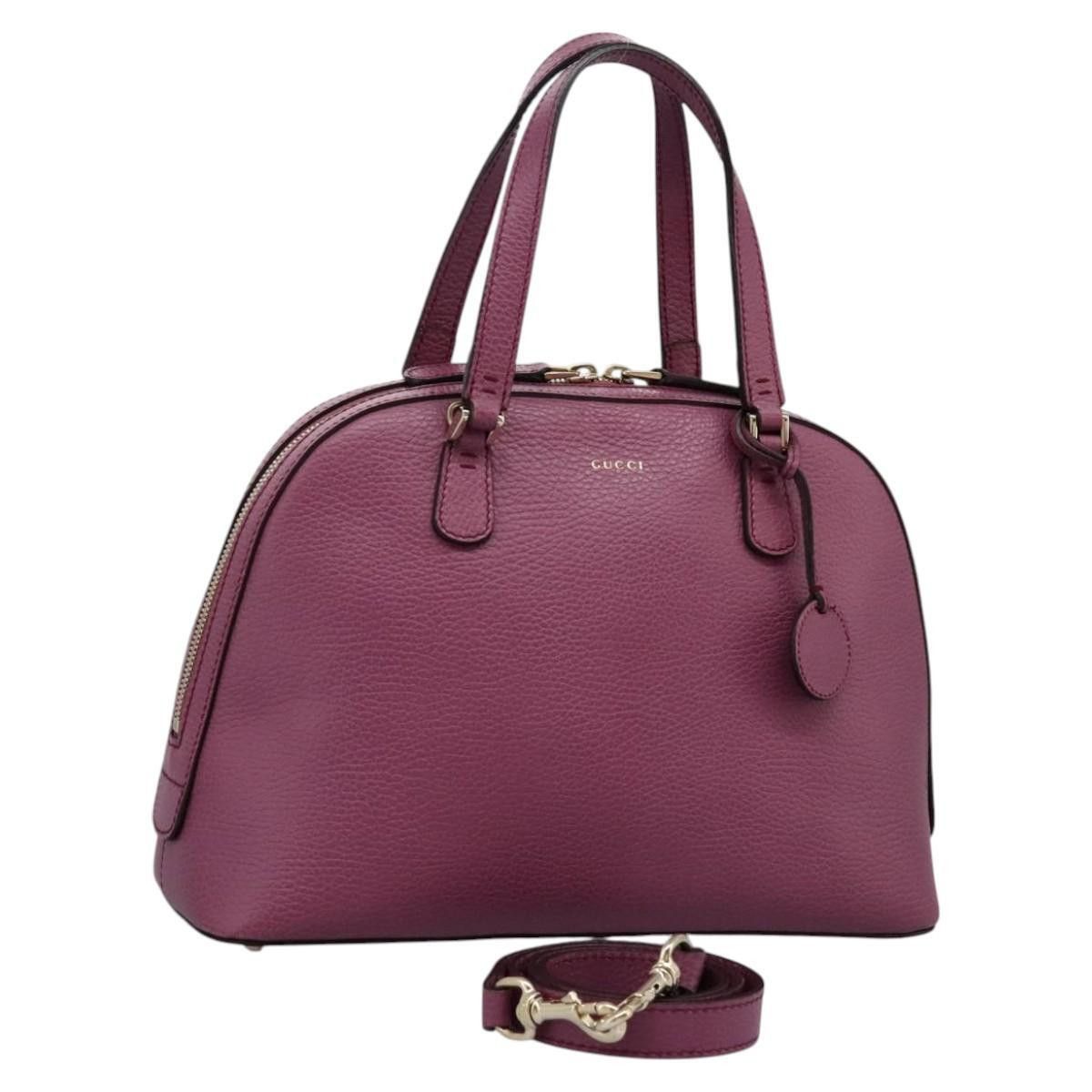 Gucci Gucci Lady Dollar Dome Satchel Leather Size ONE SIZE - 1 Thumbnail
